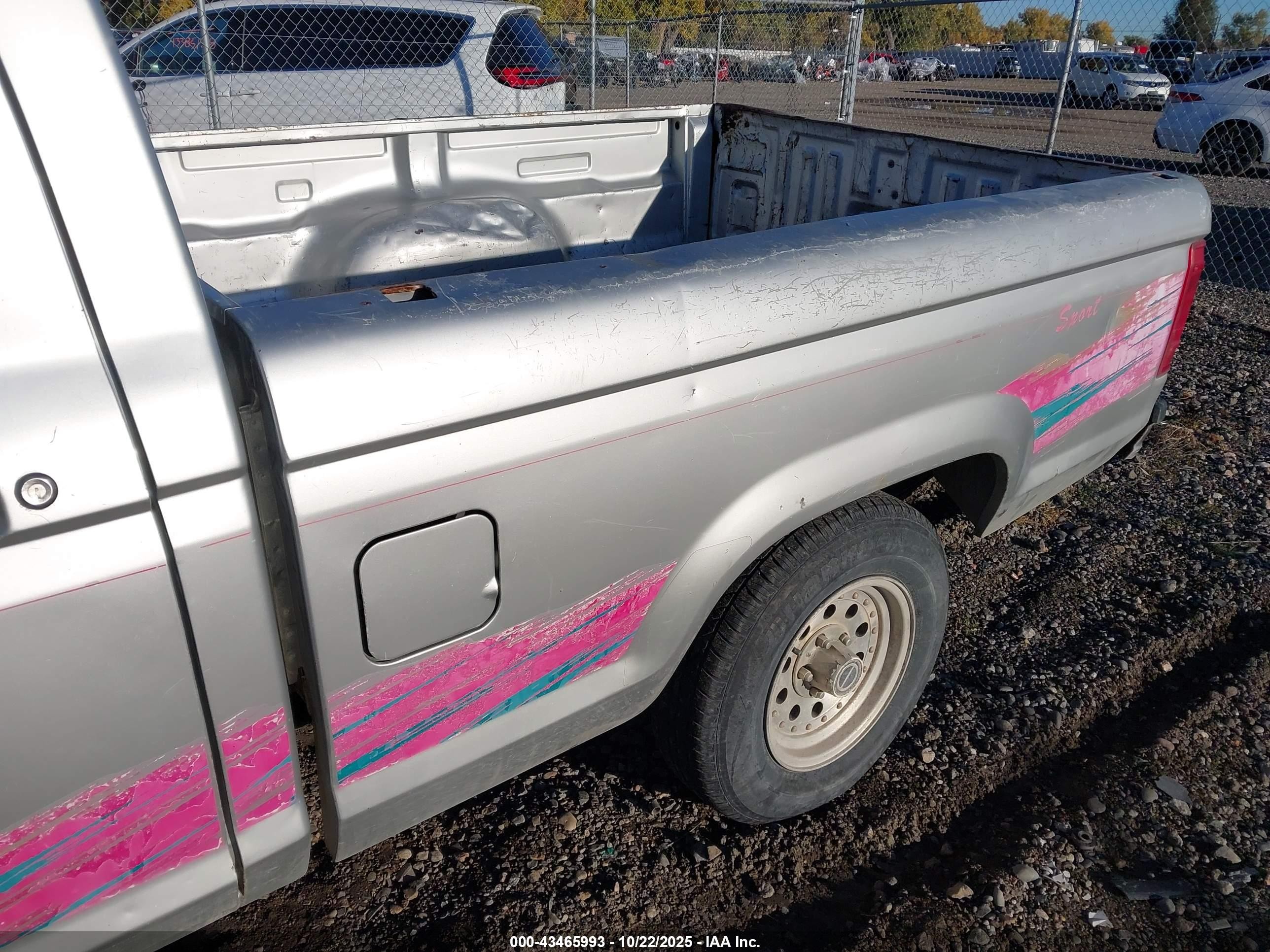 1991 Ford Ranger   Light Blue vin: 1FTCR10A5MUD62177