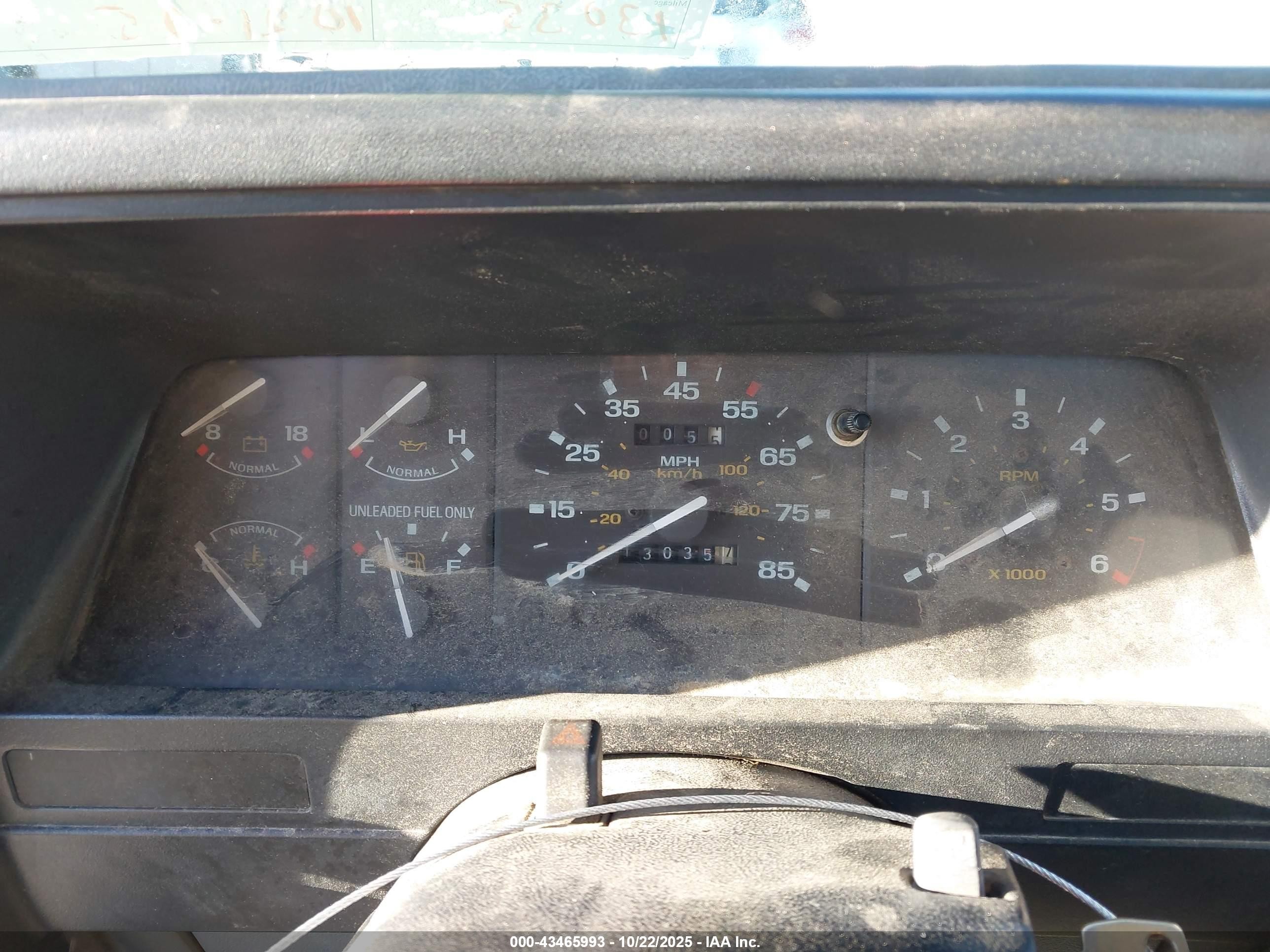 1991 Ford Ranger   Light Blue vin: 1FTCR10A5MUD62177