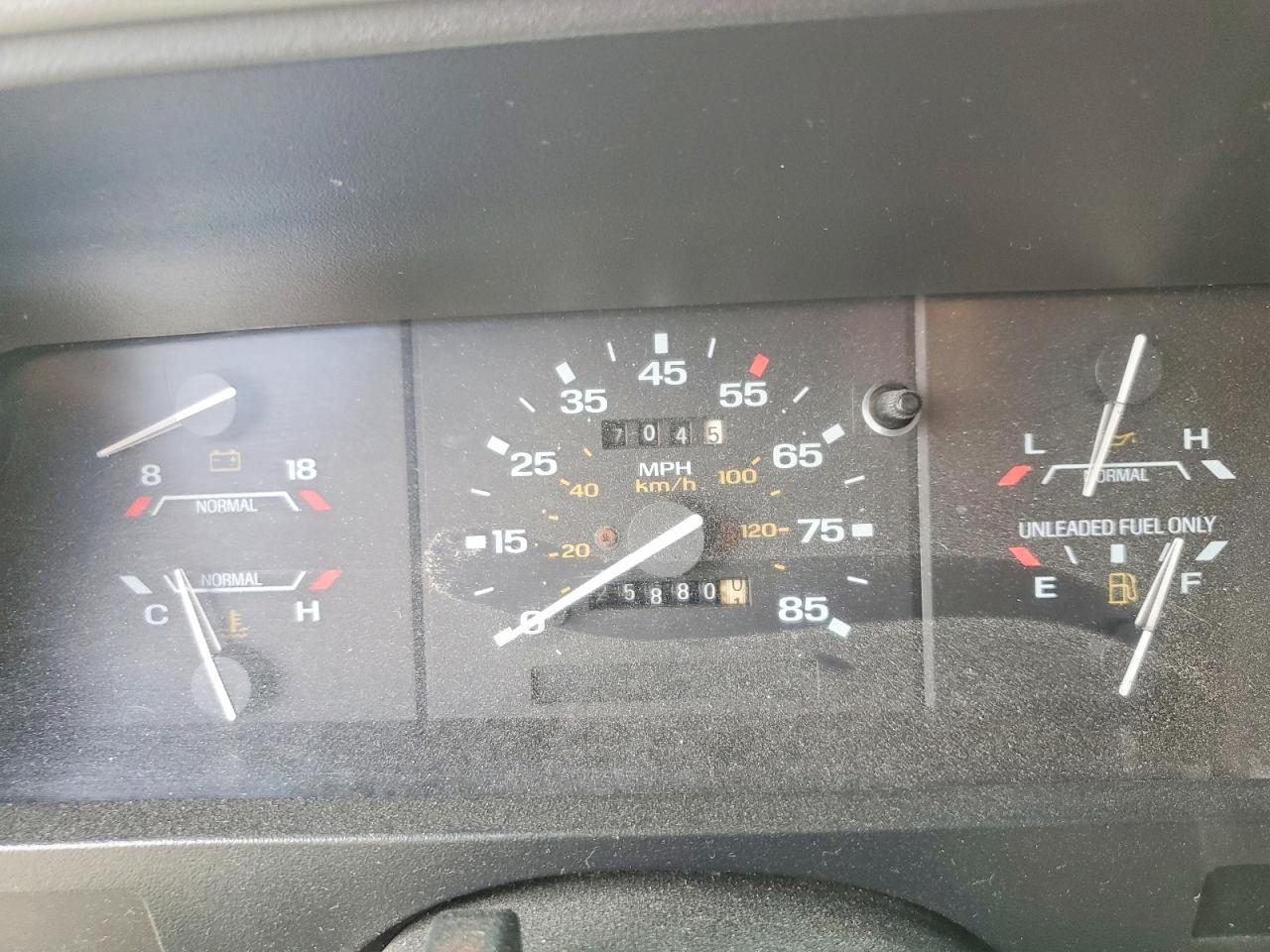 1992 Ford Ranger Красный vin: 1FTCR10A5NPA56676