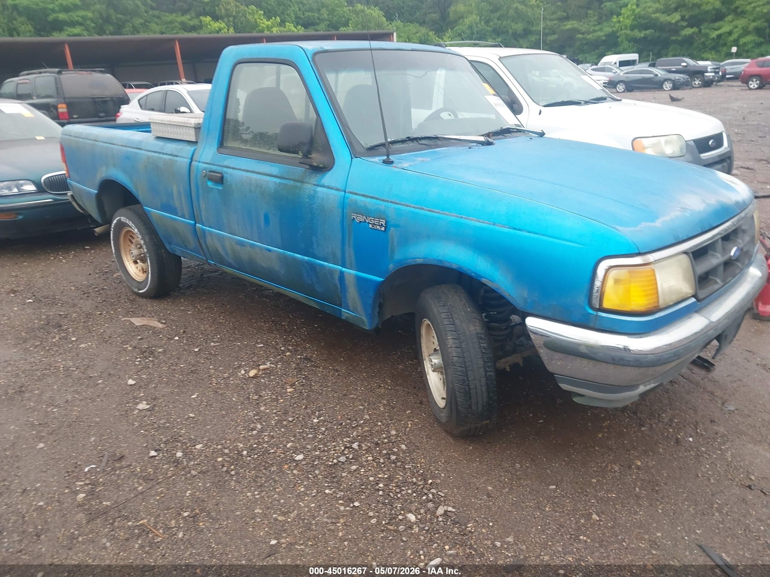 1993 Ford Ranger   Blue vin: 1FTCR10A5PTA43968