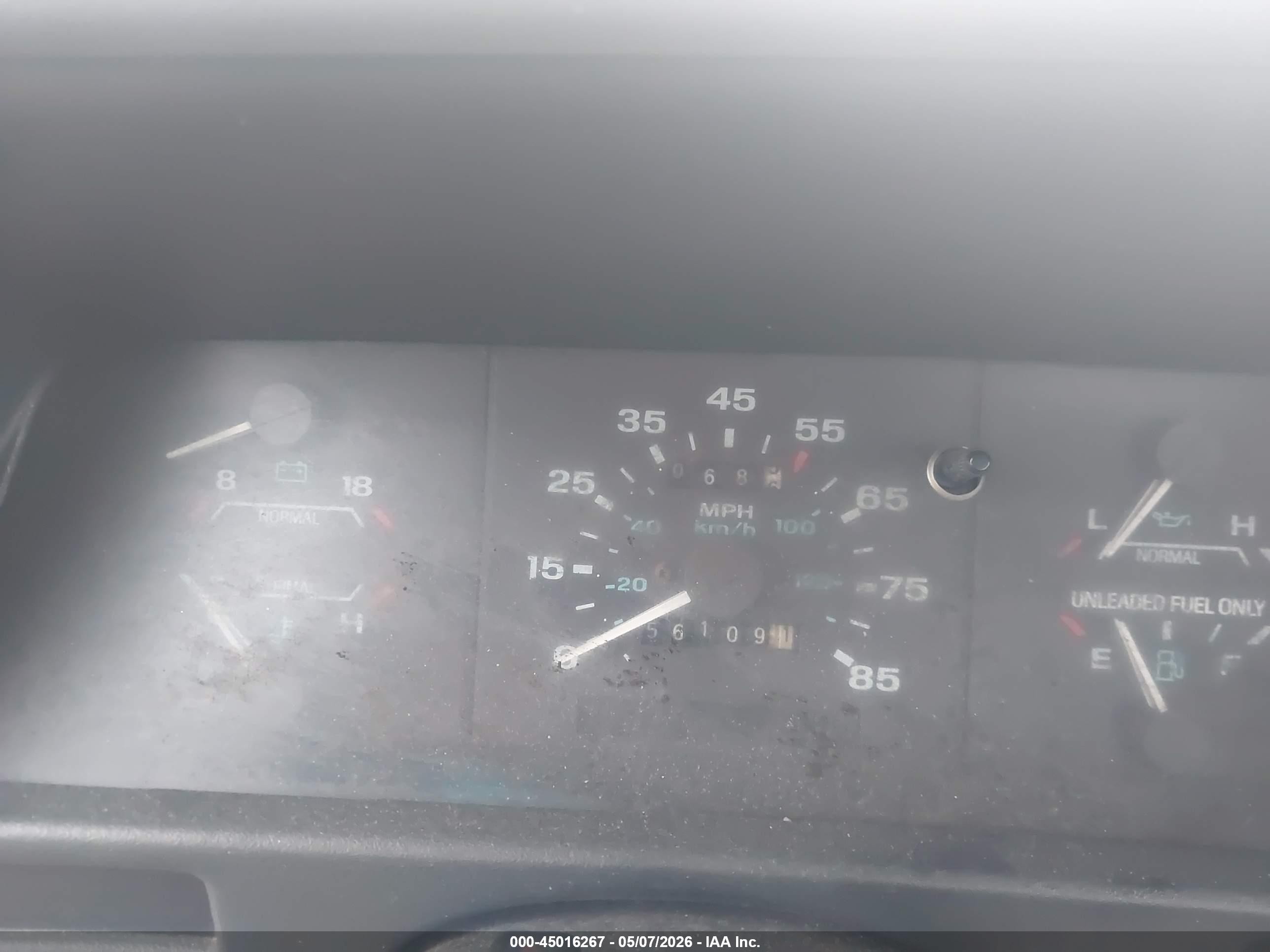 1993 Ford Ranger   Blue vin: 1FTCR10A5PTA43968