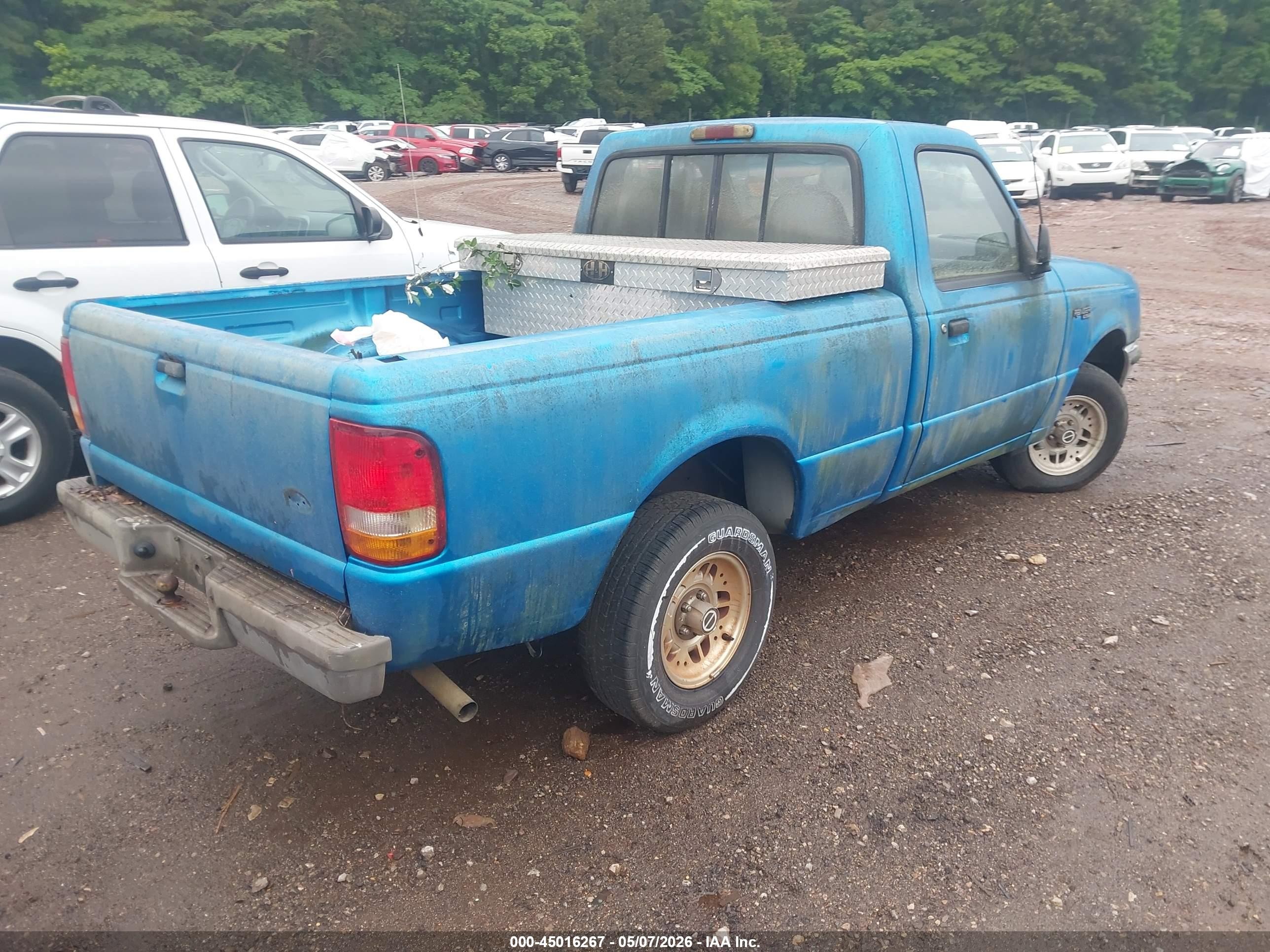 1993 Ford Ranger   Blue vin: 1FTCR10A5PTA43968