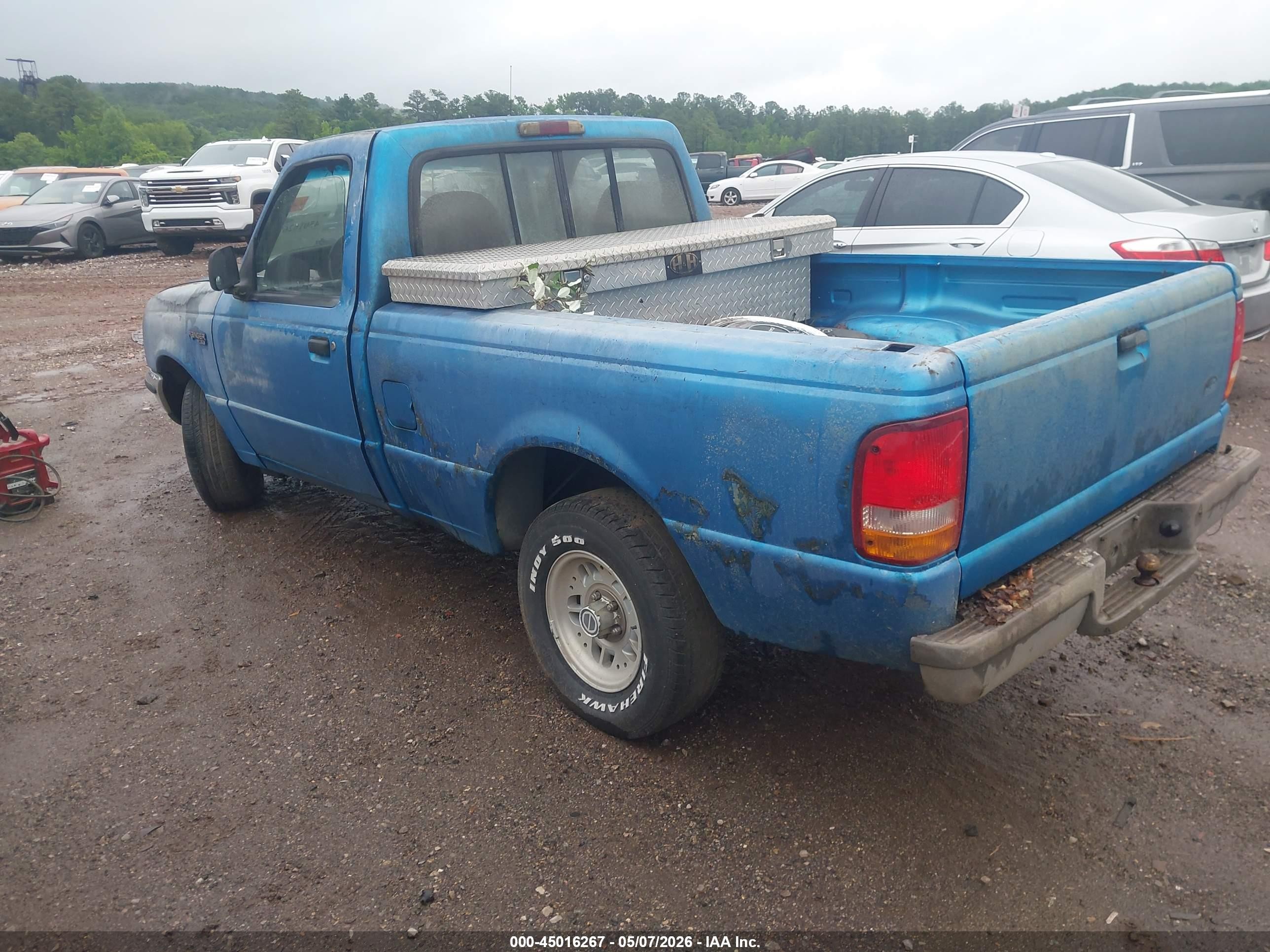 1993 Ford Ranger   Blue vin: 1FTCR10A5PTA43968