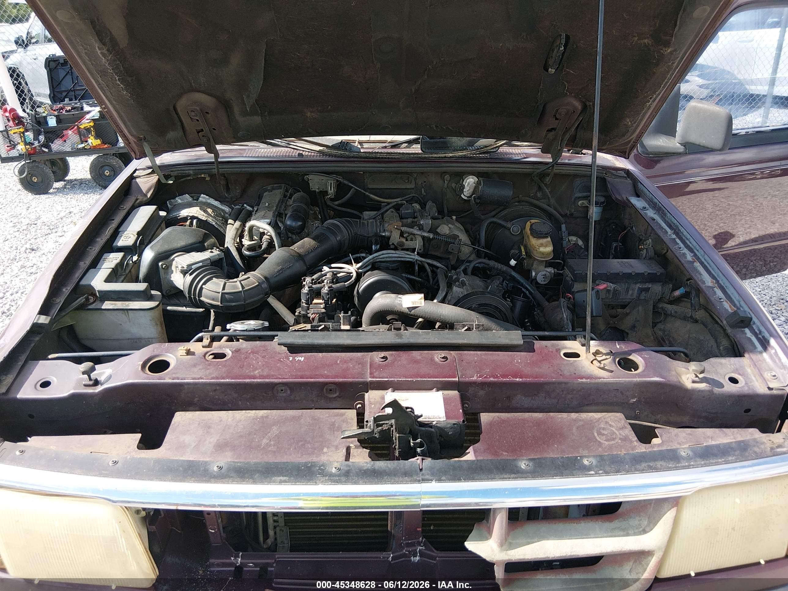 1994 Ford Ranger   Фиолетовый vin: 1FTCR10A5RPC43597