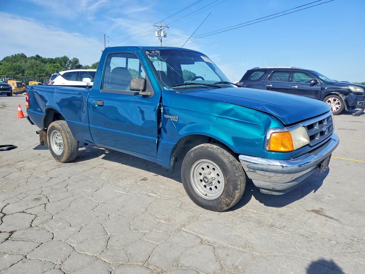 1994 Ford Ranger Green vin: 1FTCR10A5RUA08005