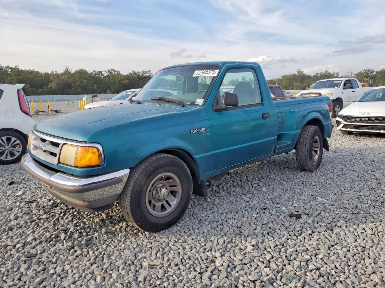 1997 Ford Ranger Teal vin: 1FTCR10A5VPB07402