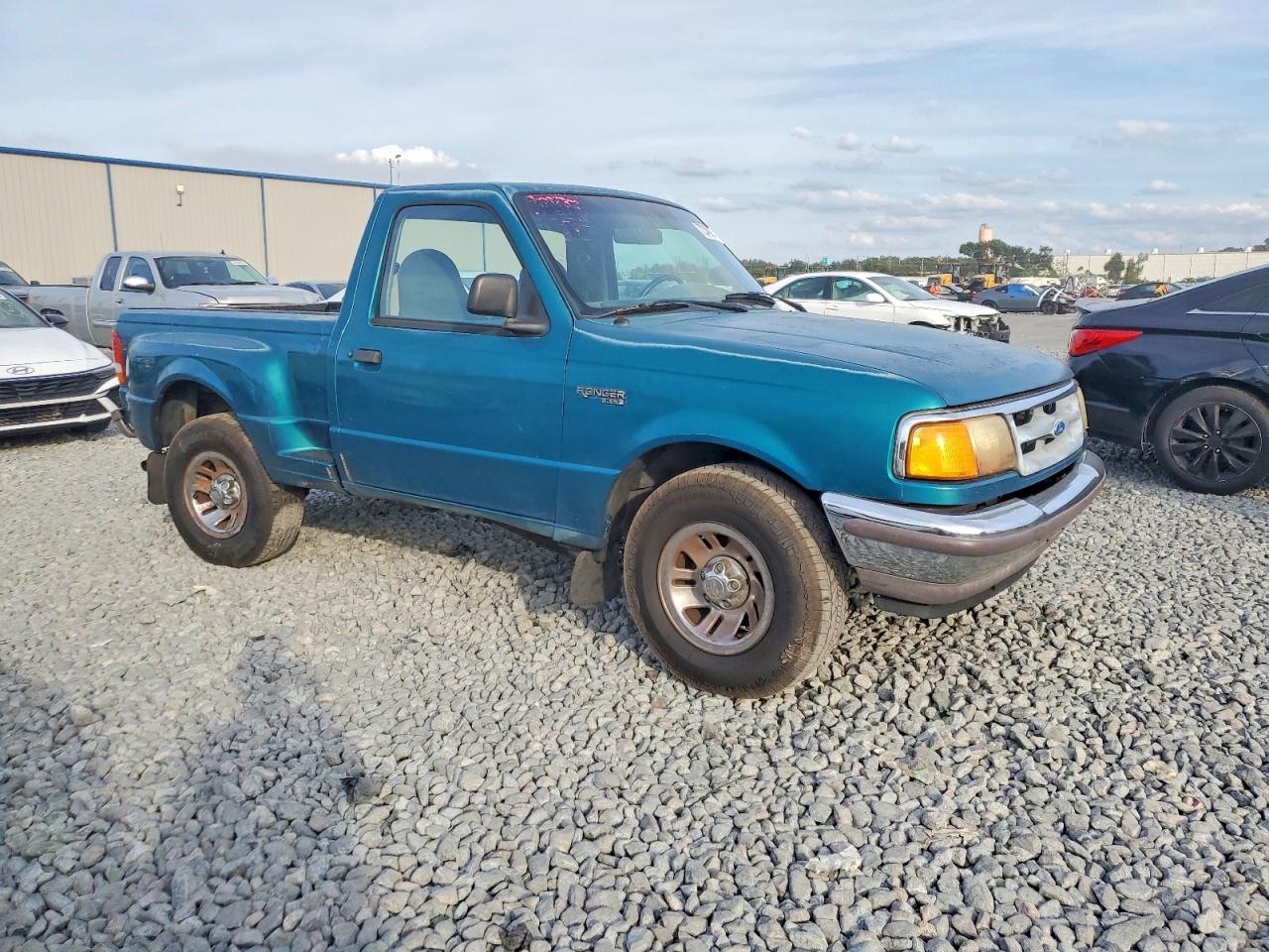 1997 Ford Ranger Teal vin: 1FTCR10A5VPB07402