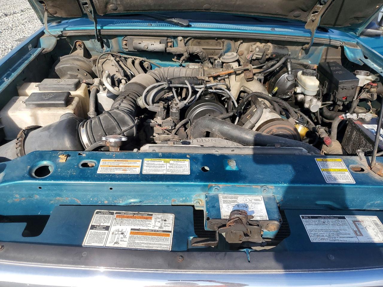 1997 Ford Ranger Teal vin: 1FTCR10A5VPB07402