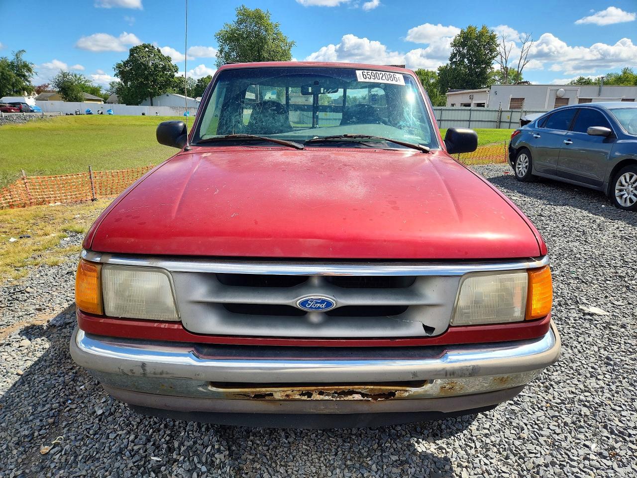 1997 Ford Ranger Maroon vin: 1FTCR10A5VTA17058