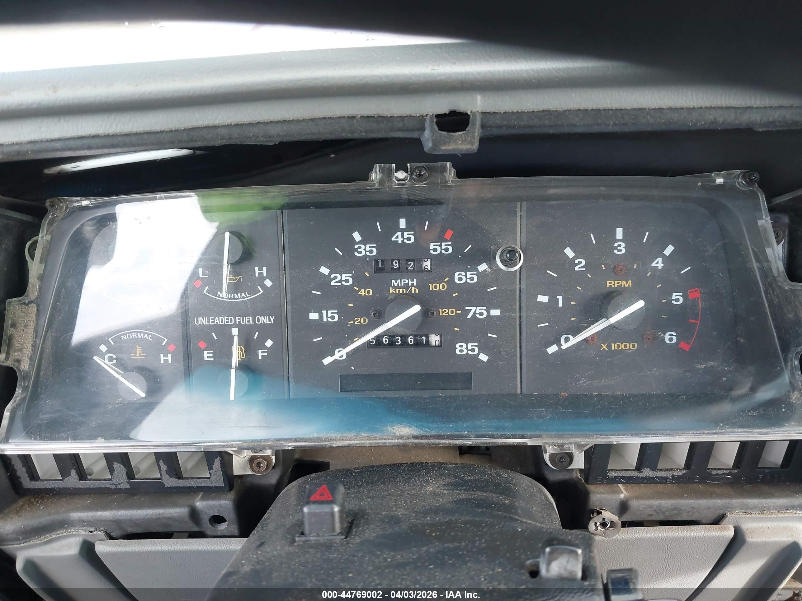 1991 Ford Ranger   Burgundy vin: 1FTCR10A6MUC00817
