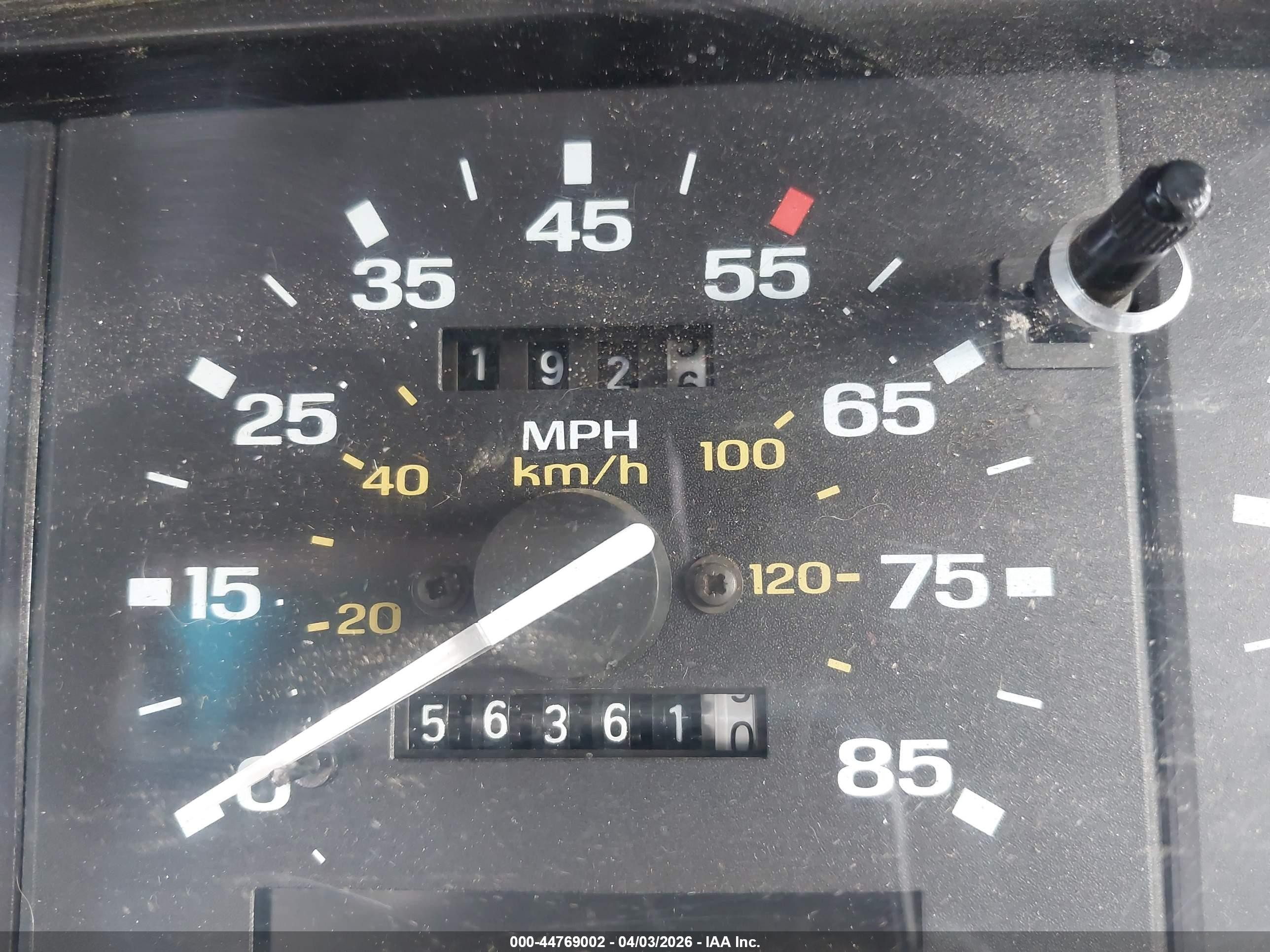 1991 Ford Ranger   Burgundy vin: 1FTCR10A6MUC00817