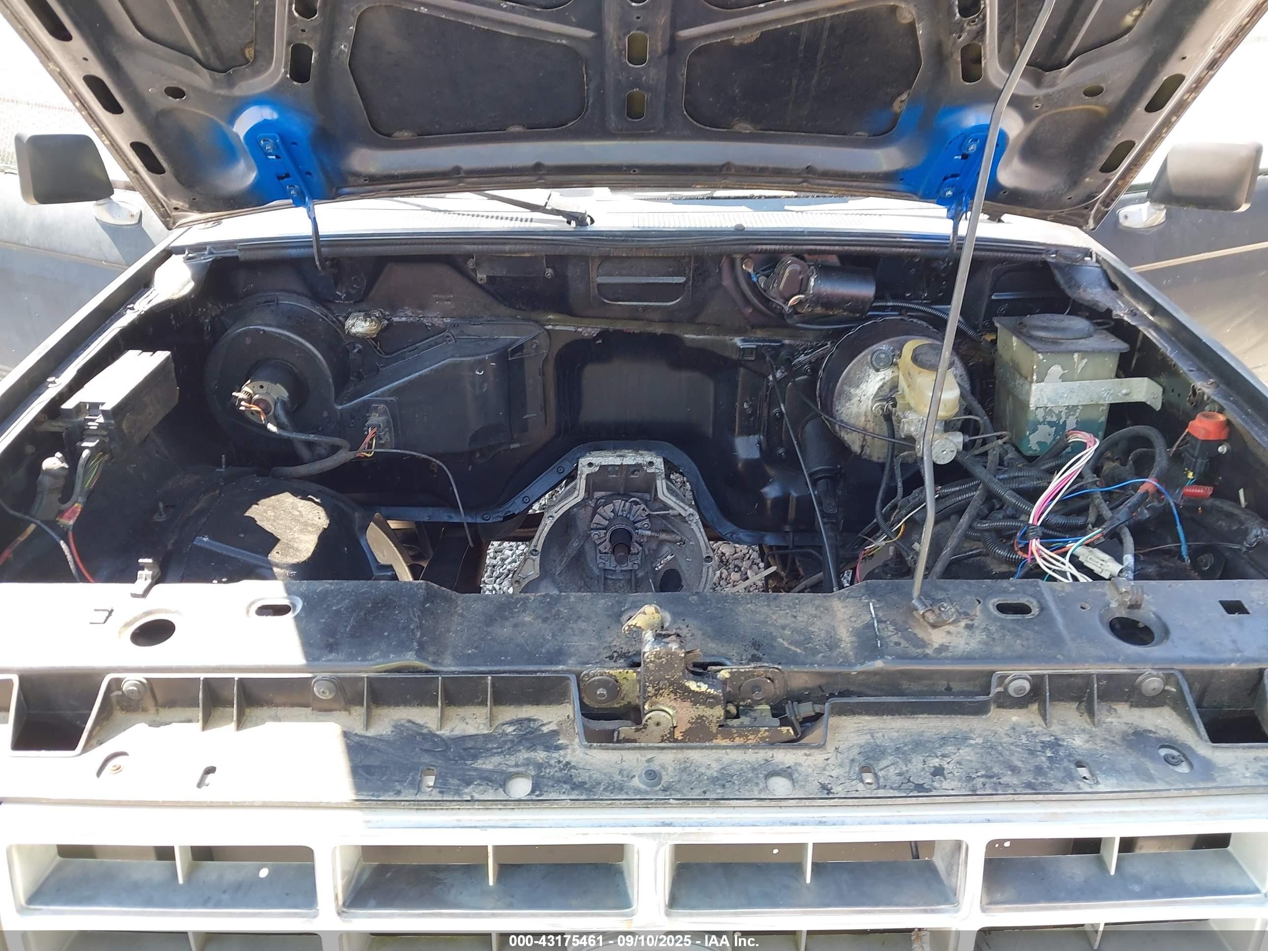 1991 Ford Ranger   Черный vin: 1FTCR10A6MUD12078