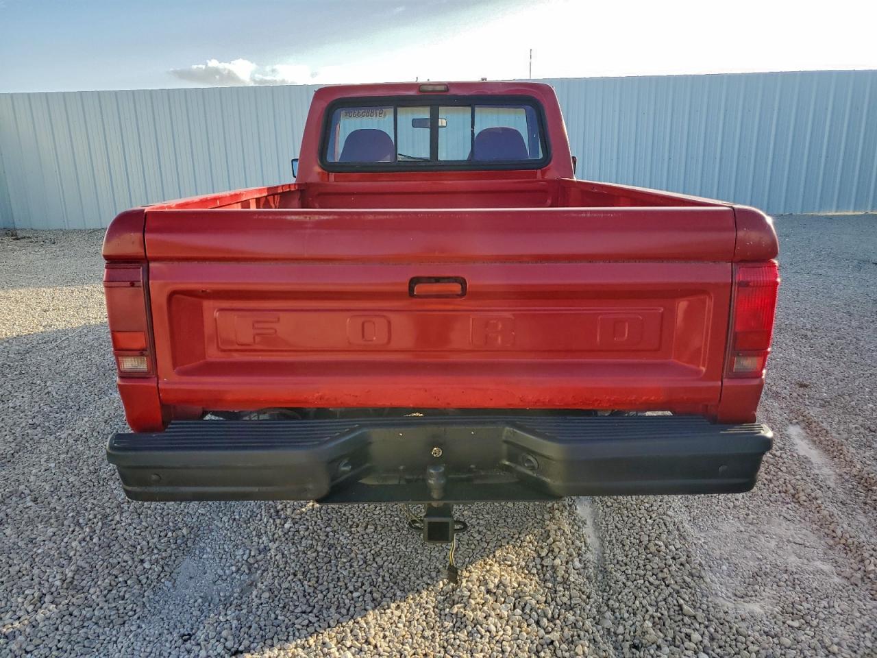 1991 Ford Ranger Red vin: 1FTCR10A6MUD57358
