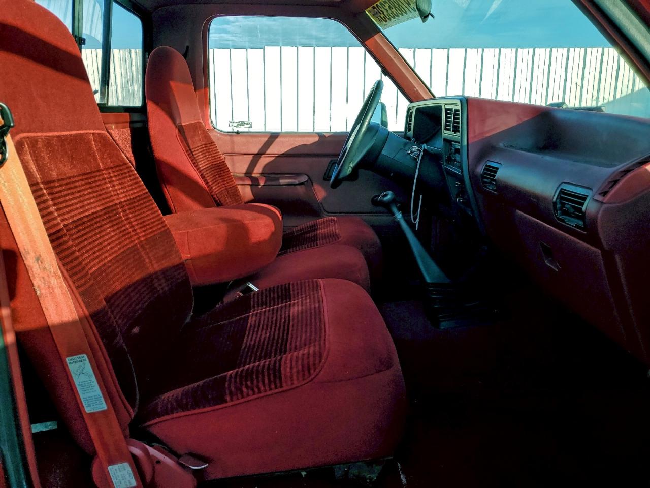 1991 Ford Ranger Red vin: 1FTCR10A6MUD57358