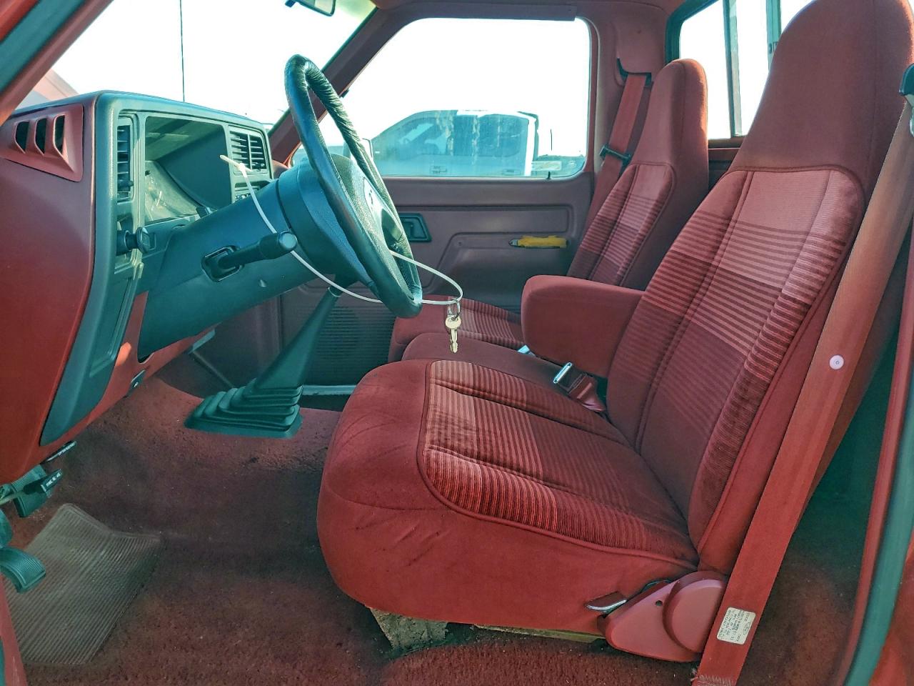 1991 Ford Ranger Red vin: 1FTCR10A6MUD57358