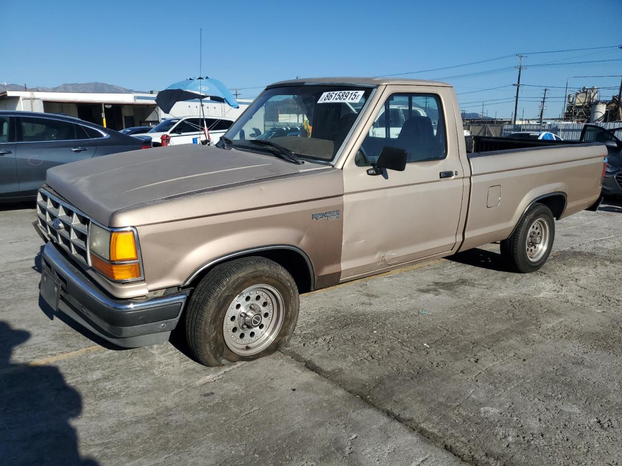 1992 Ford Ranger Tan vin: 1FTCR10A6NTA92819