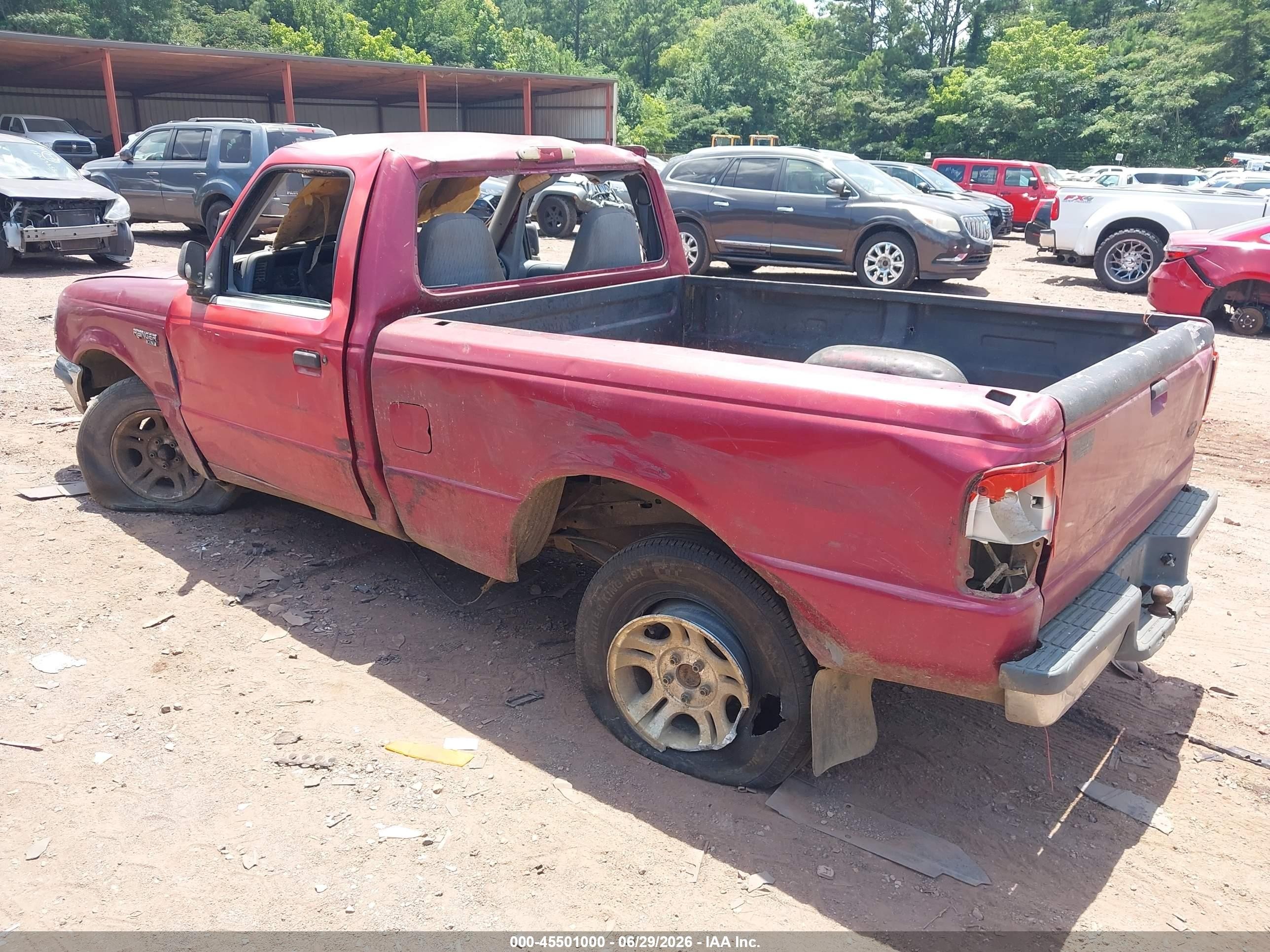 1994 Ford Ranger   Red vin: 1FTCR10A6RUC89151