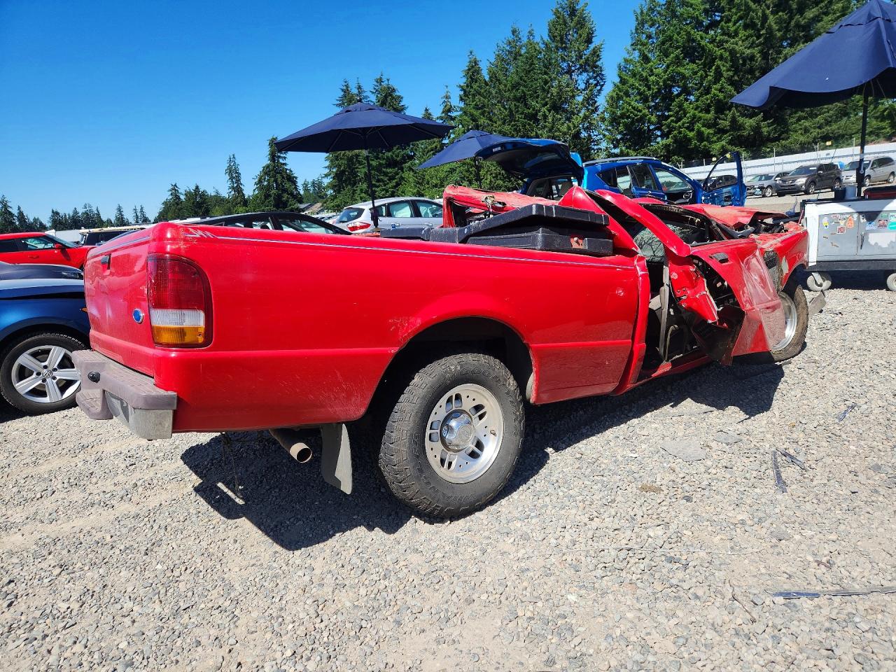 1995 Ford Ranger Red vin: 1FTCR10A6SPA18899