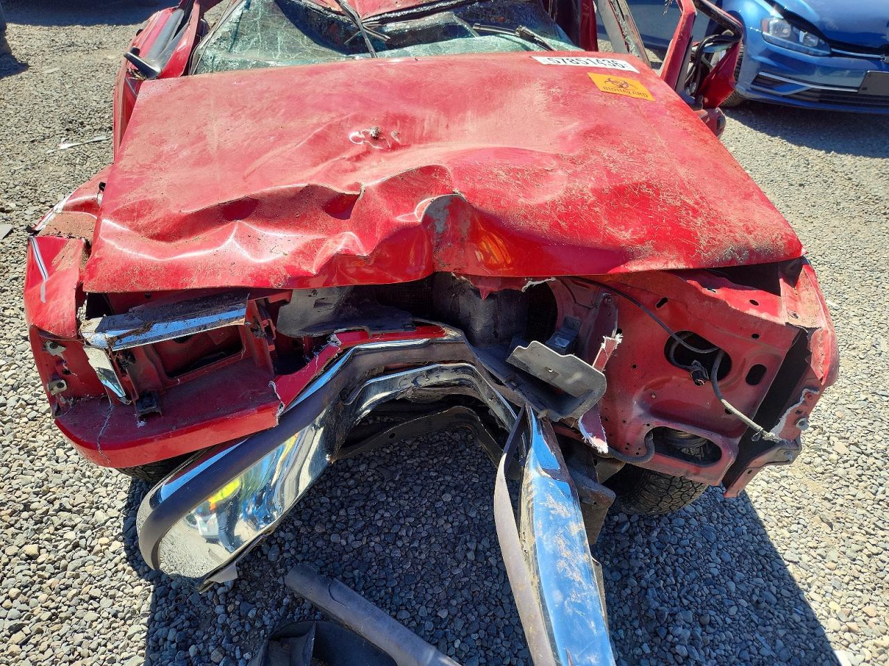 1995 Ford Ranger Red vin: 1FTCR10A6SPA18899