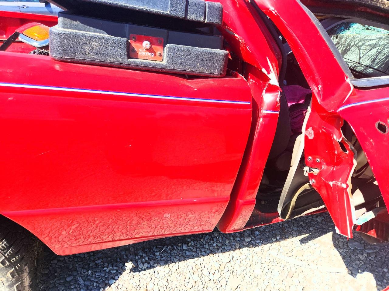 1995 Ford Ranger Red vin: 1FTCR10A6SPA18899