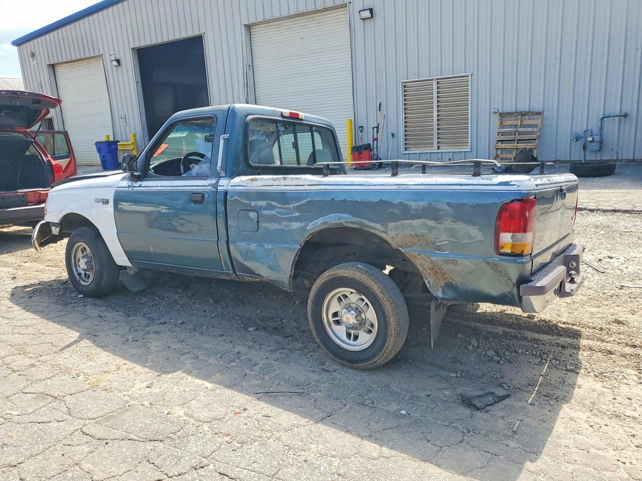 1996 Ford Ranger Green vin: 1FTCR10A6TPA93801