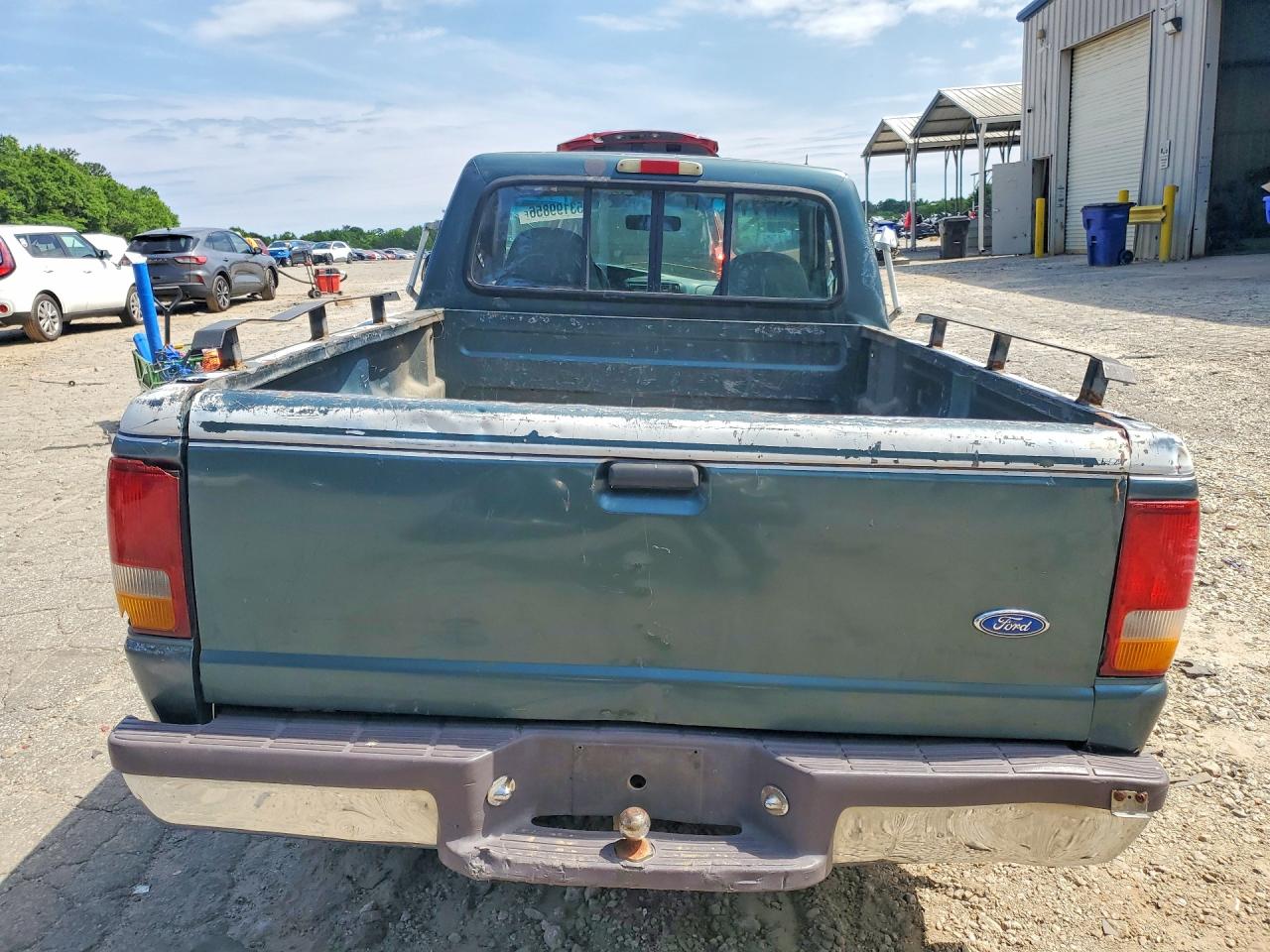 1996 Ford Ranger Green vin: 1FTCR10A6TPA93801