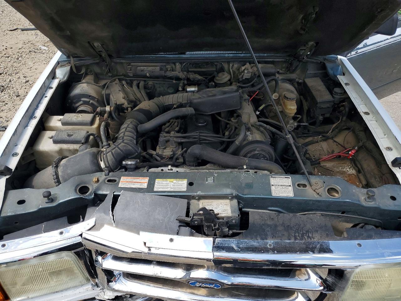 1996 Ford Ranger Green vin: 1FTCR10A6TPA93801