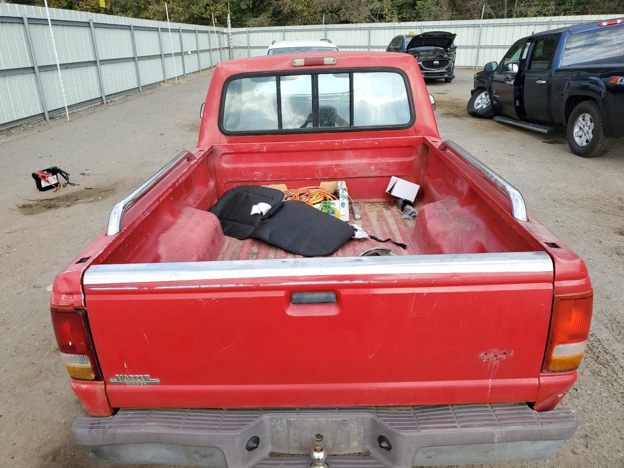 1996 Ford Ranger Red vin: 1FTCR10A6TUB20240