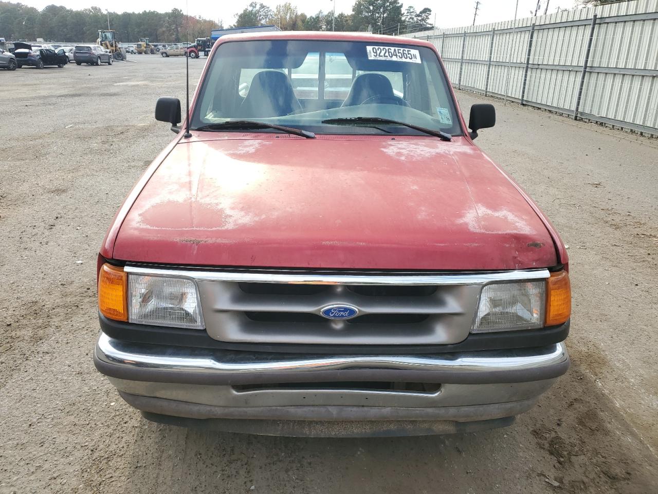 1996 Ford Ranger Red vin: 1FTCR10A6TUB20240
