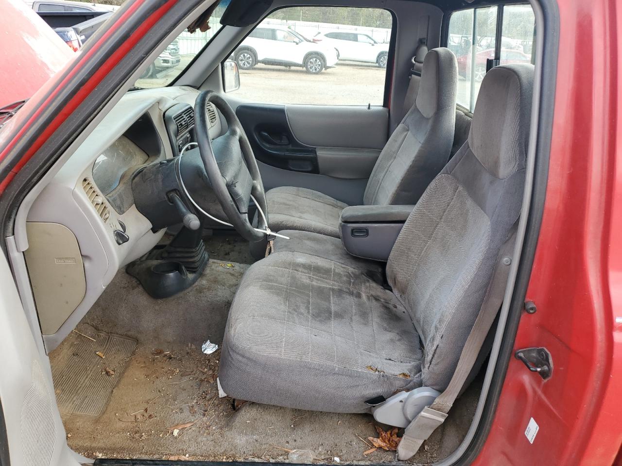 1996 Ford Ranger Red vin: 1FTCR10A6TUB20240