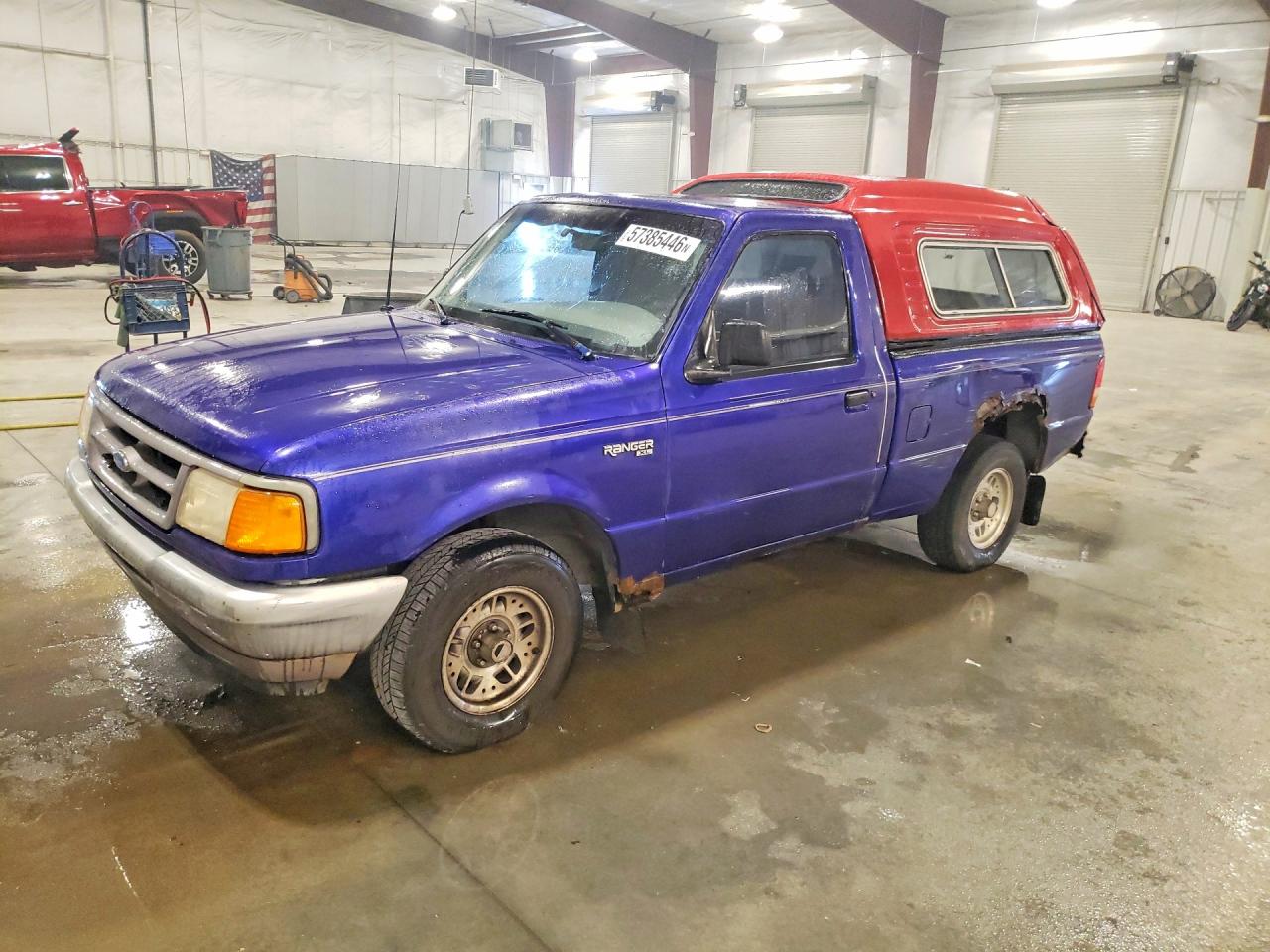 1996 Ford Ranger Purple vin: 1FTCR10A6TUB29438
