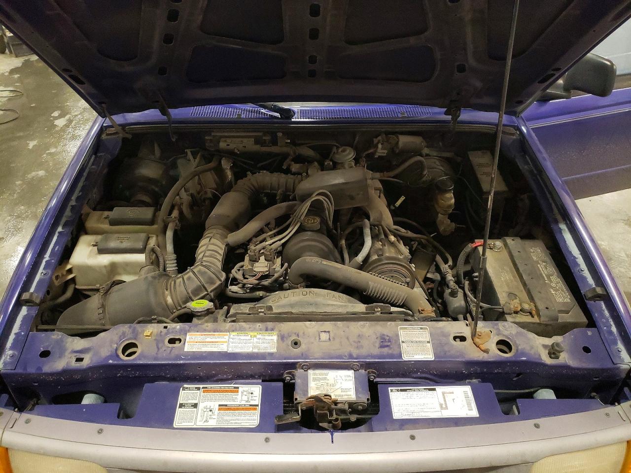 1996 Ford Ranger Purple vin: 1FTCR10A6TUB29438