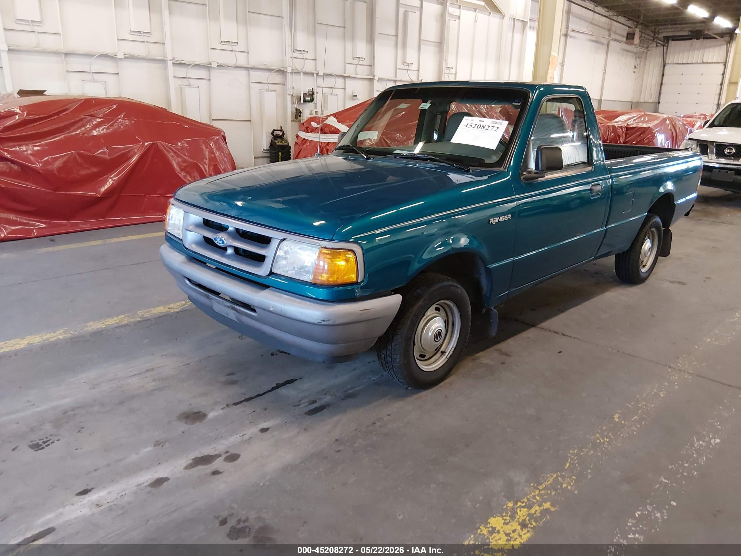 1997 Ford Ranger Splash/xl/xlt Green vin: 1FTCR10A6VPB54390
