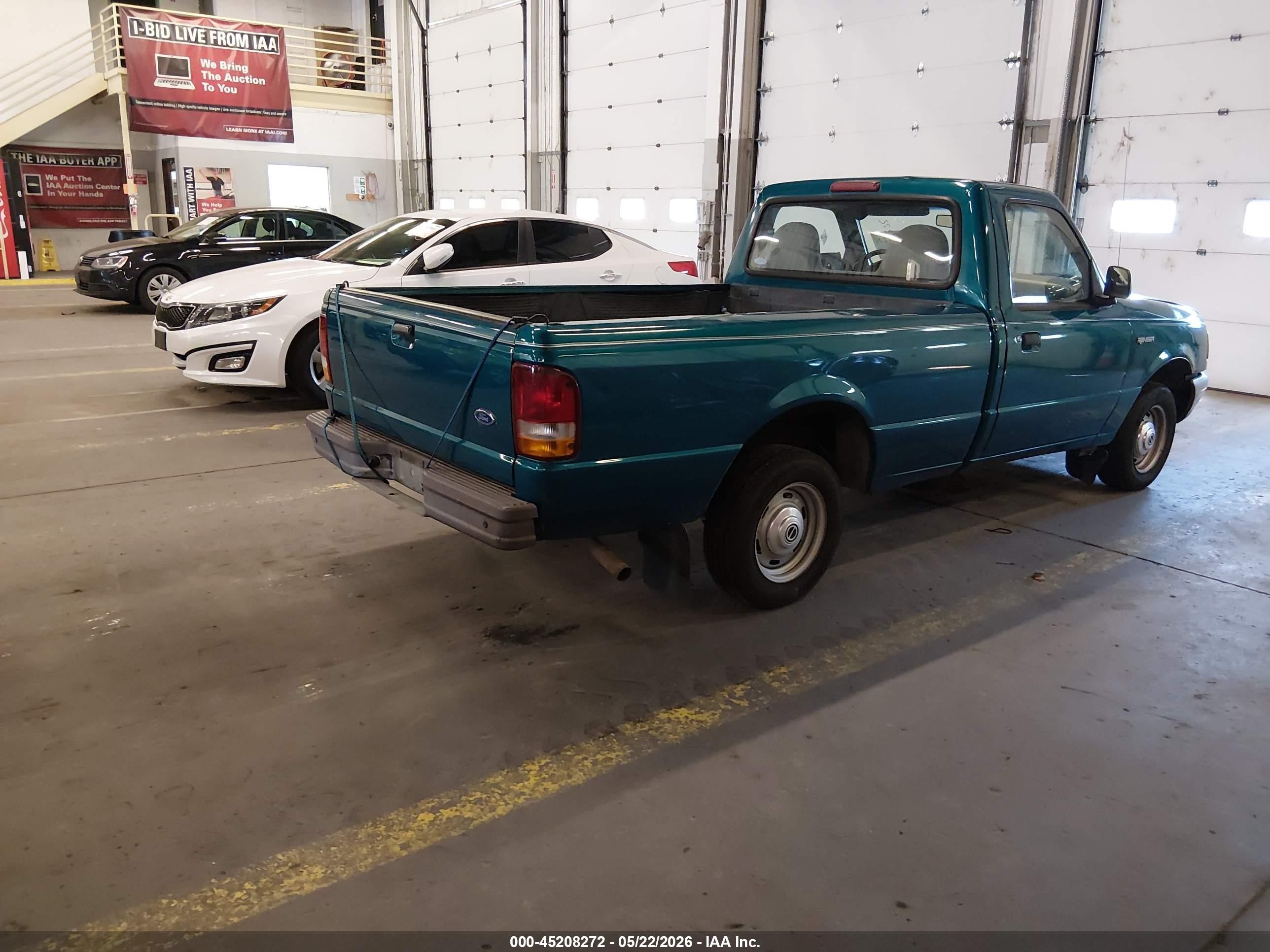 1997 Ford Ranger Splash/xl/xlt Green vin: 1FTCR10A6VPB54390