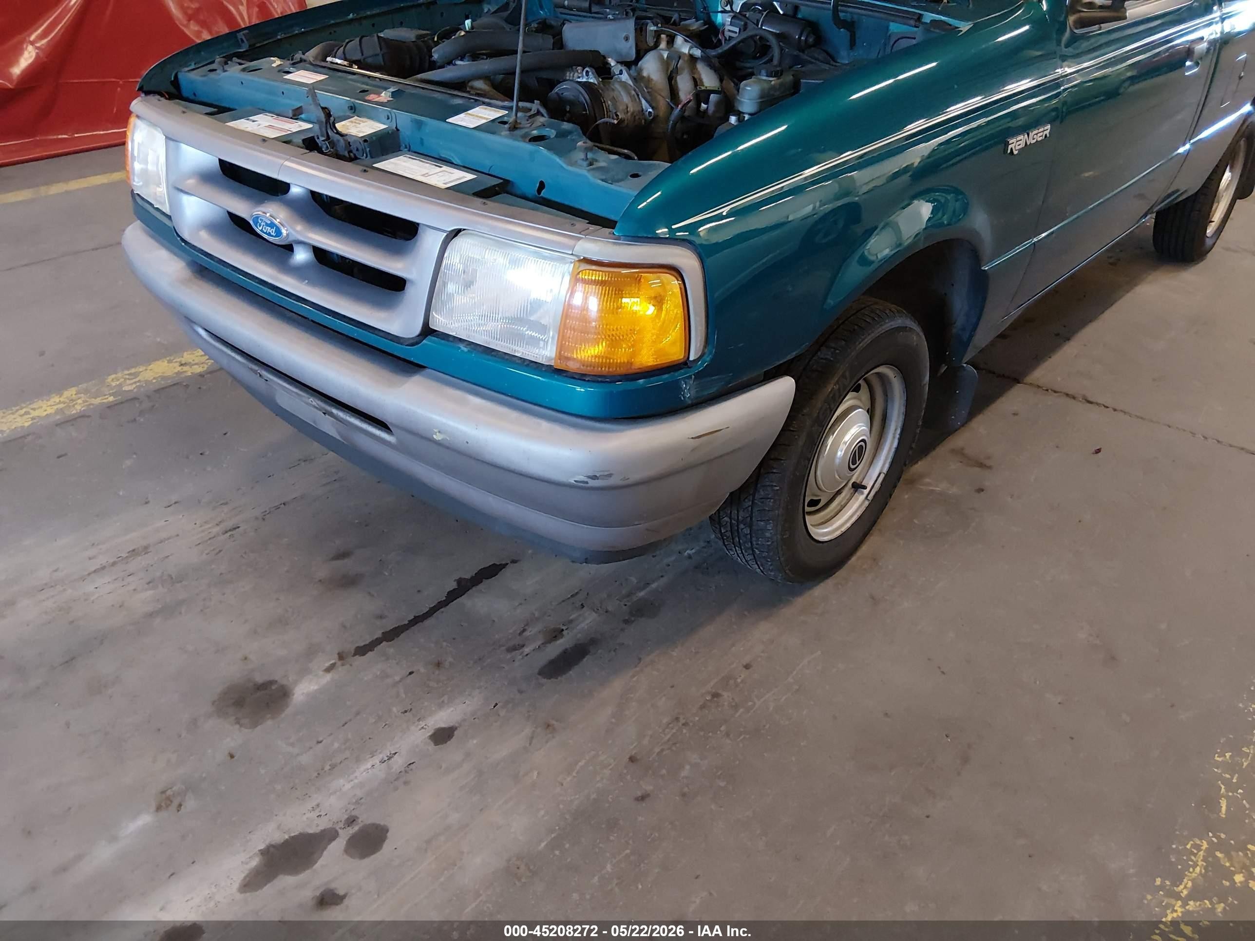 1997 Ford Ranger Splash/xl/xlt Green vin: 1FTCR10A6VPB54390