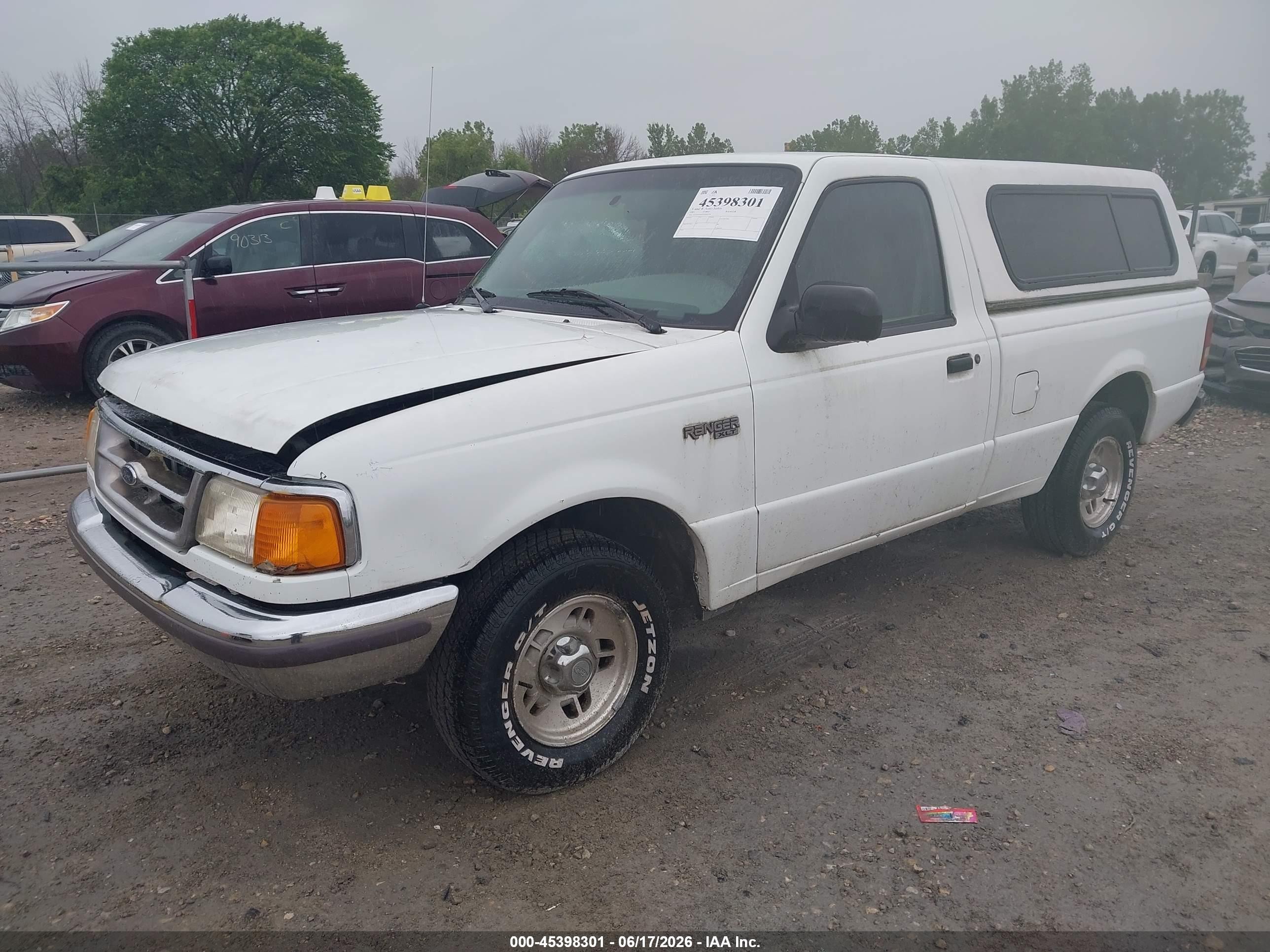 1997 Ford Ranger Splash/xl/xlt White vin: 1FTCR10A6VUD03138