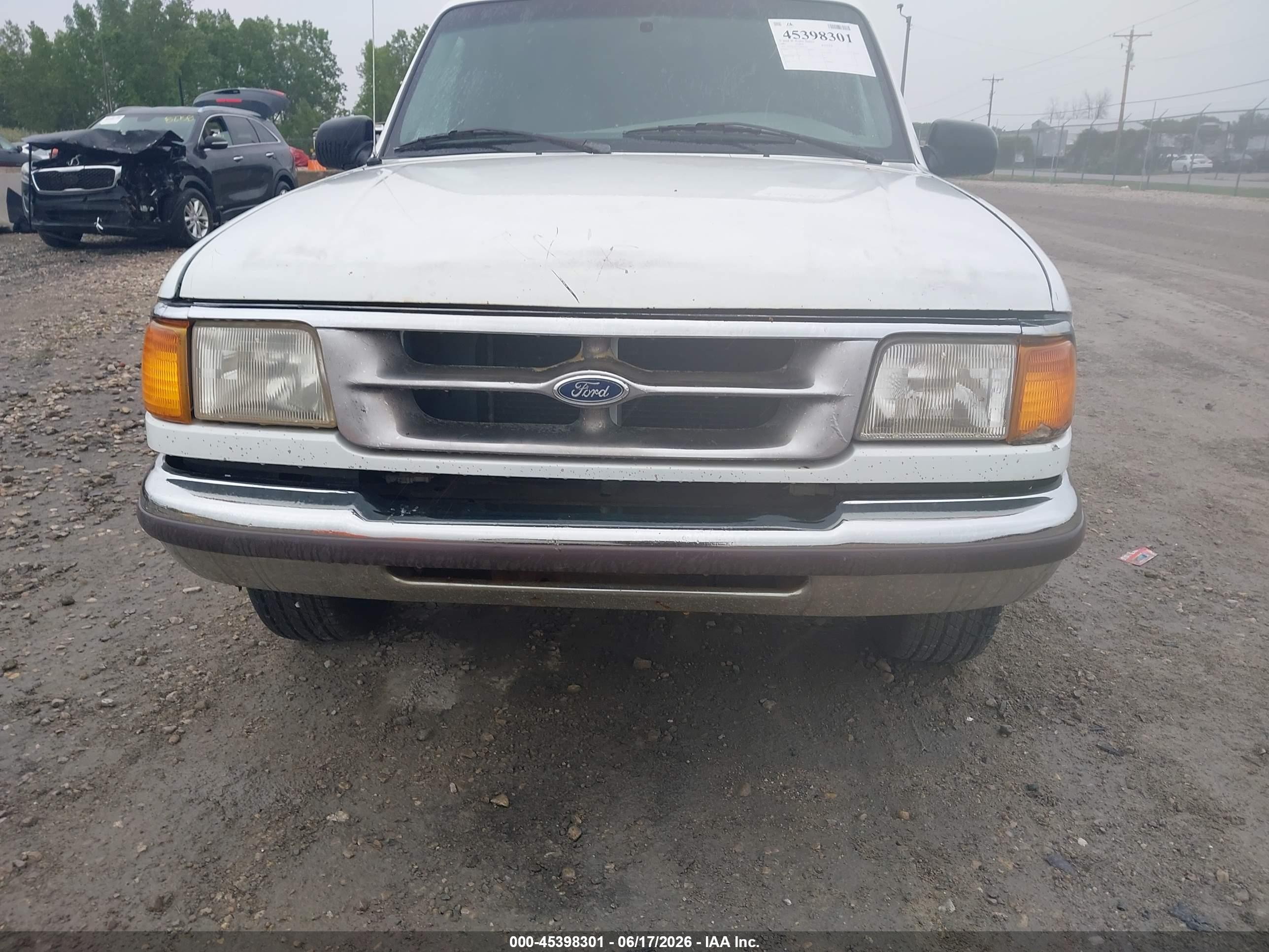 1997 Ford Ranger Splash/xl/xlt White vin: 1FTCR10A6VUD03138