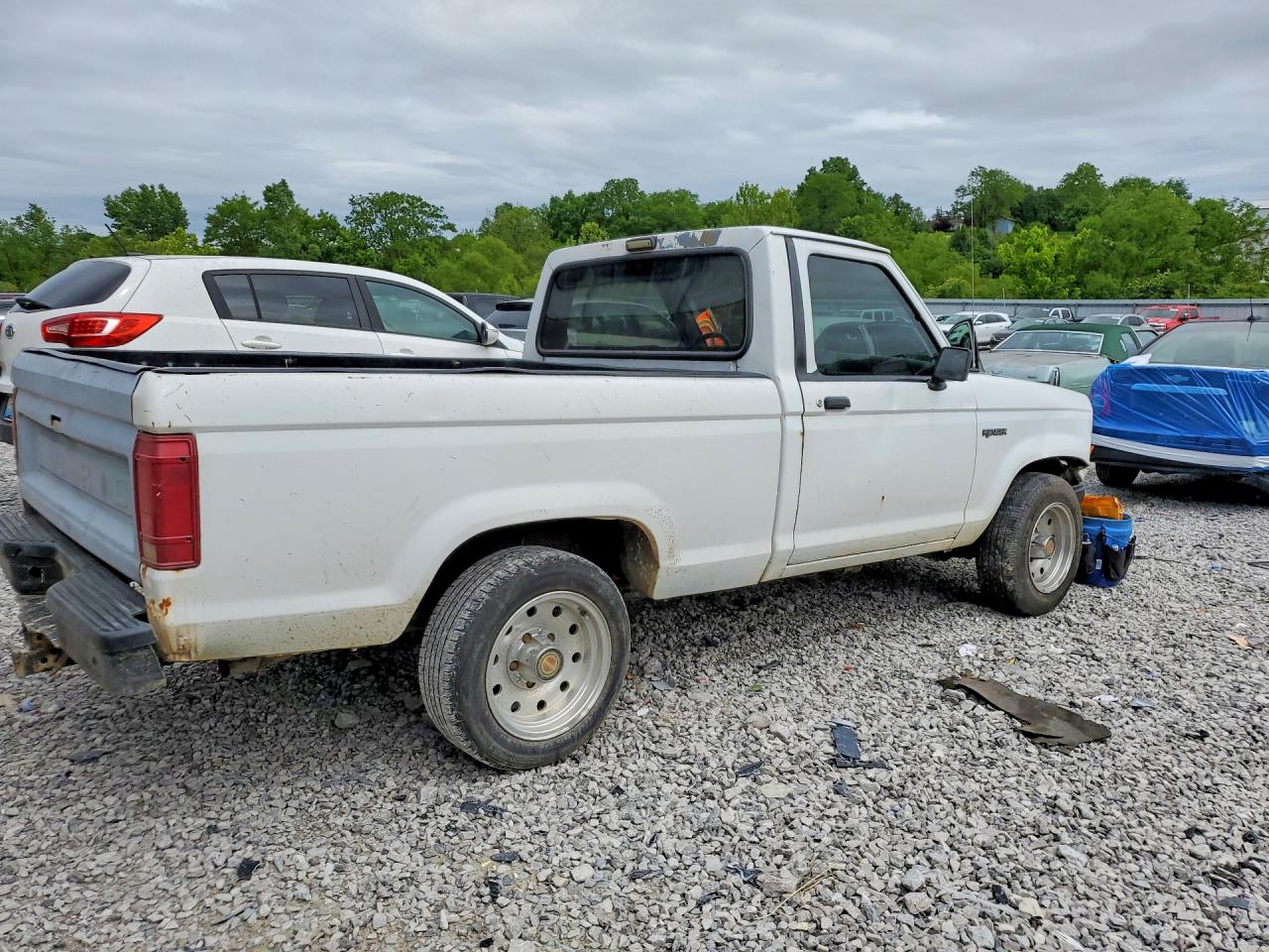 1991 Ford Ranger White vin: 1FTCR10A7MUC32627