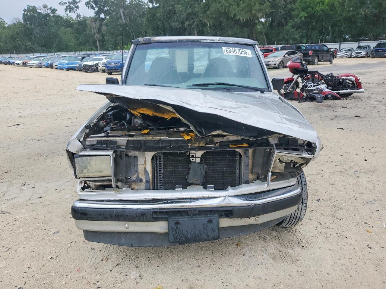 1992 Ford Ranger Silver vin: 1FTCR10A7NUD24323