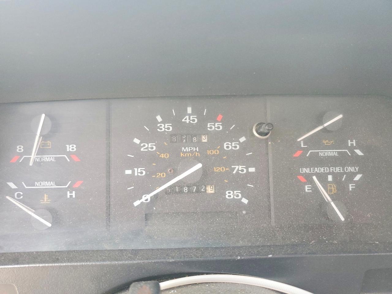 1992 Ford Ranger Silver vin: 1FTCR10A7NUD24323