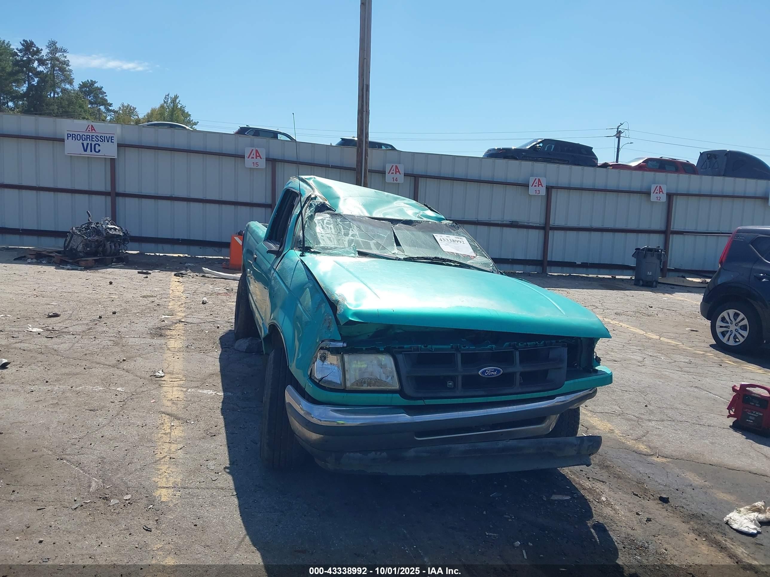 1993 Ford Ranger   Green vin: 1FTCR10A7PPA71862