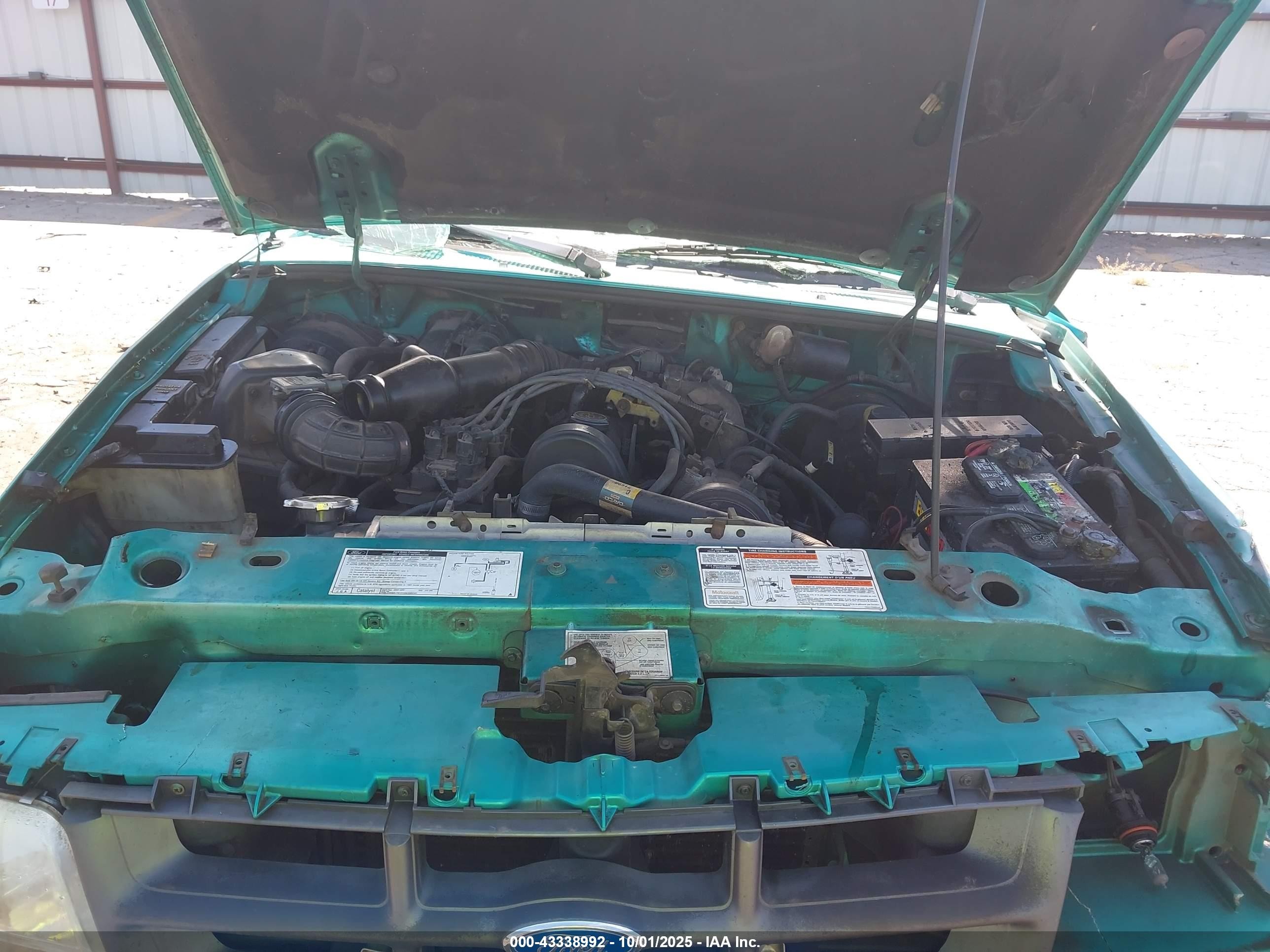 1993 Ford Ranger   Green vin: 1FTCR10A7PPA71862