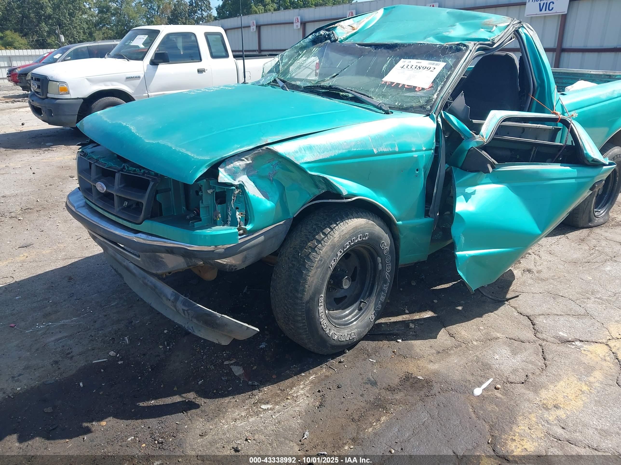 1993 Ford Ranger   Green vin: 1FTCR10A7PPA71862