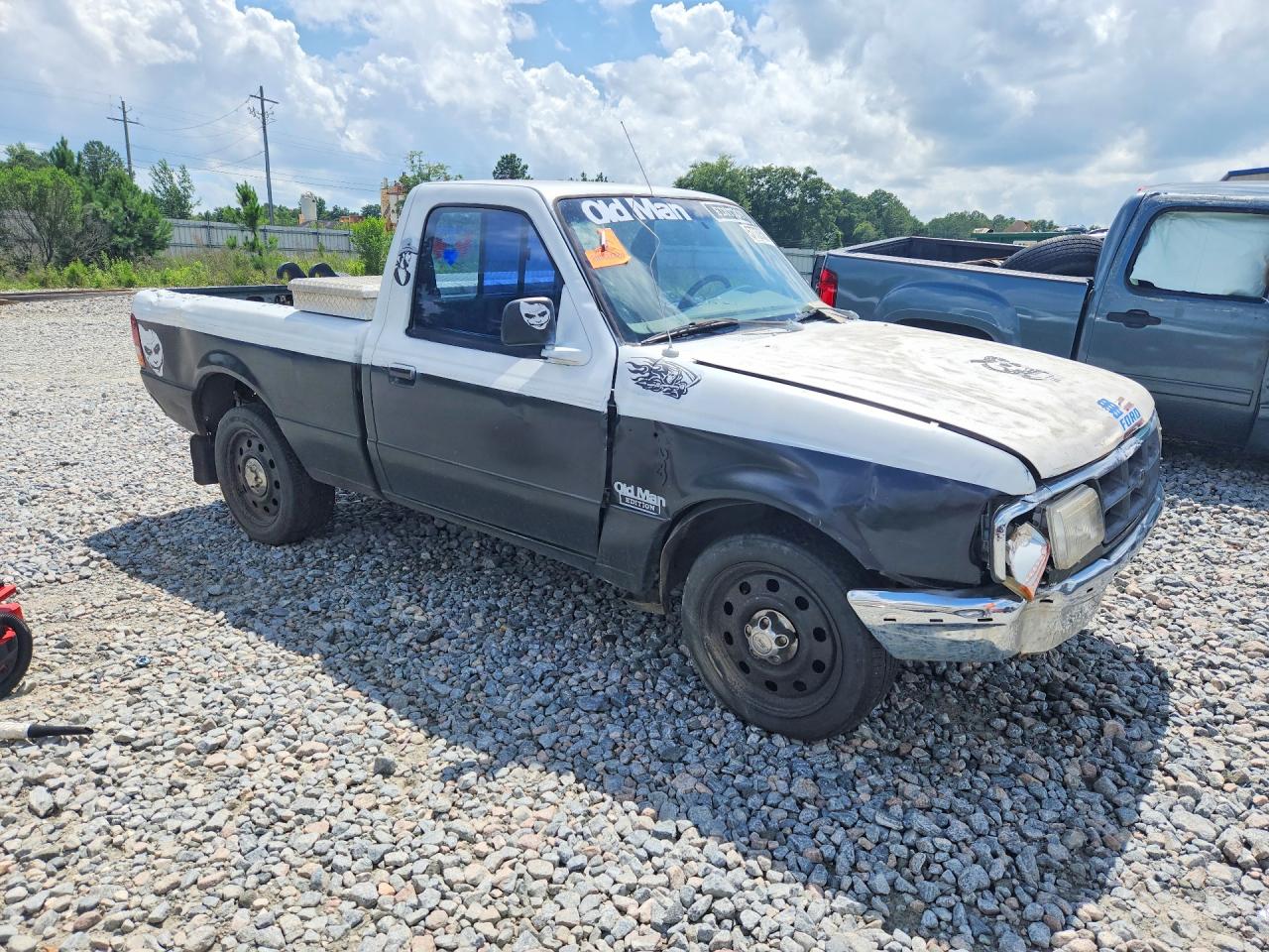 1997 Ford Ranger Black vin: 1FTCR10A7VPA99870