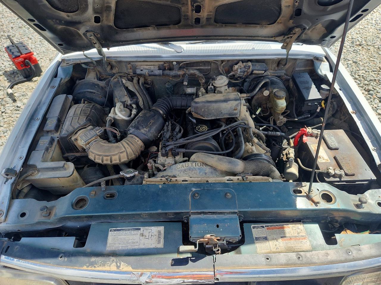 1997 Ford Ranger Black vin: 1FTCR10A7VPA99870