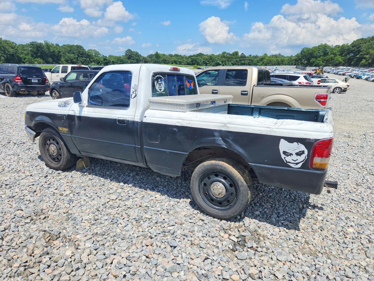 1997 Ford Ranger Black vin: 1FTCR10A7VPA99870