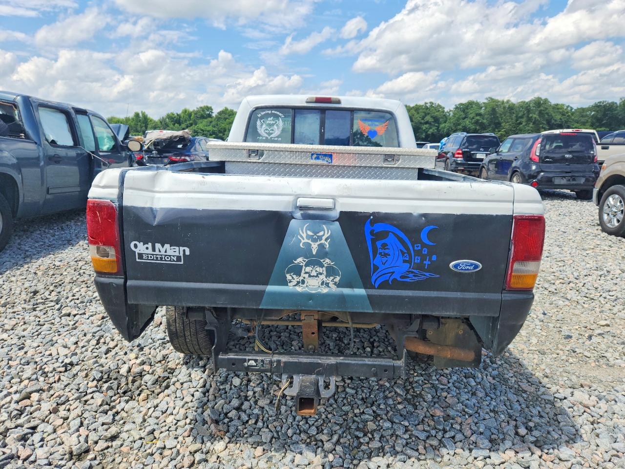 1997 Ford Ranger Black vin: 1FTCR10A7VPA99870