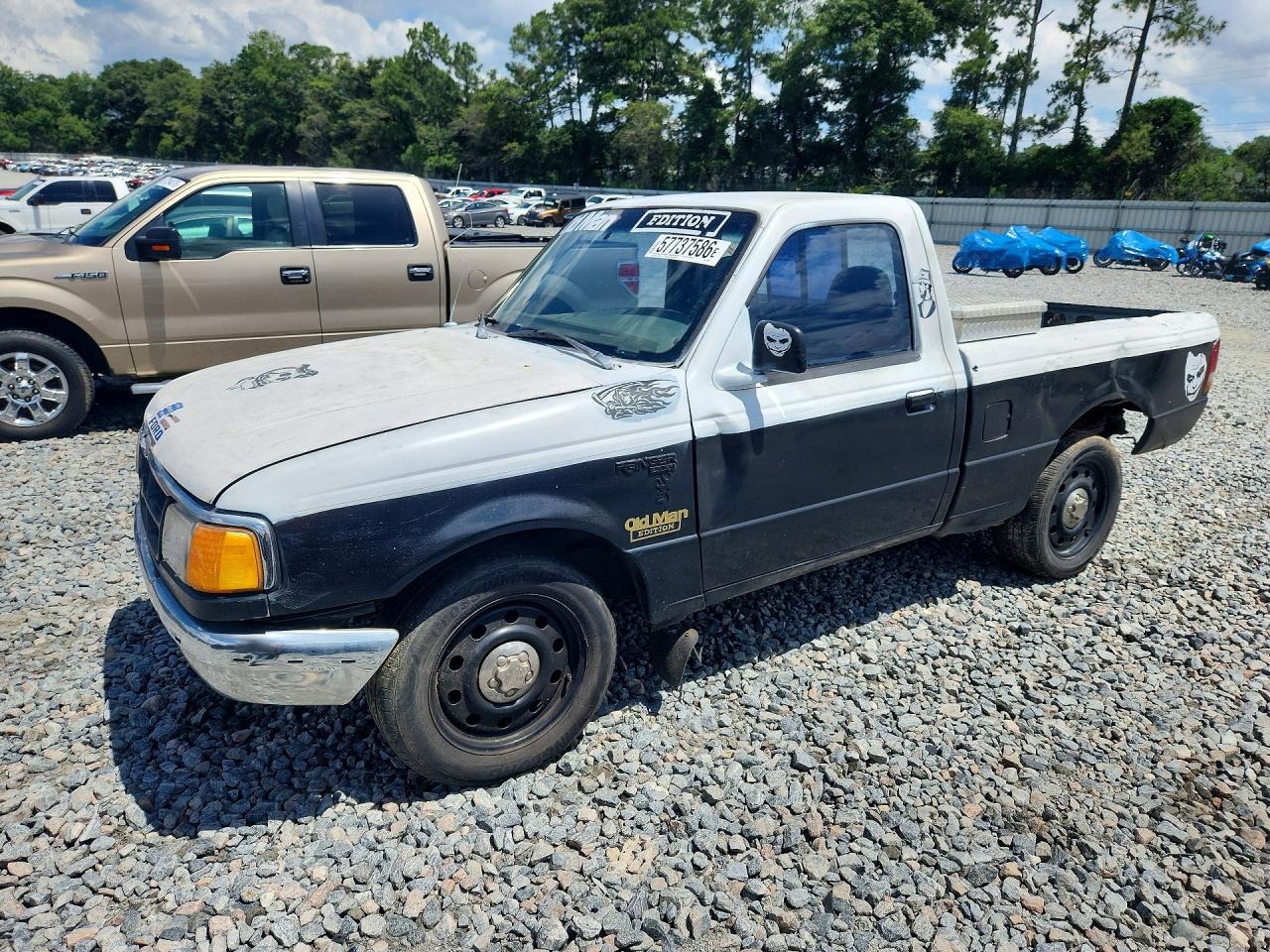 1997 Ford Ranger Black vin: 1FTCR10A7VPA99870