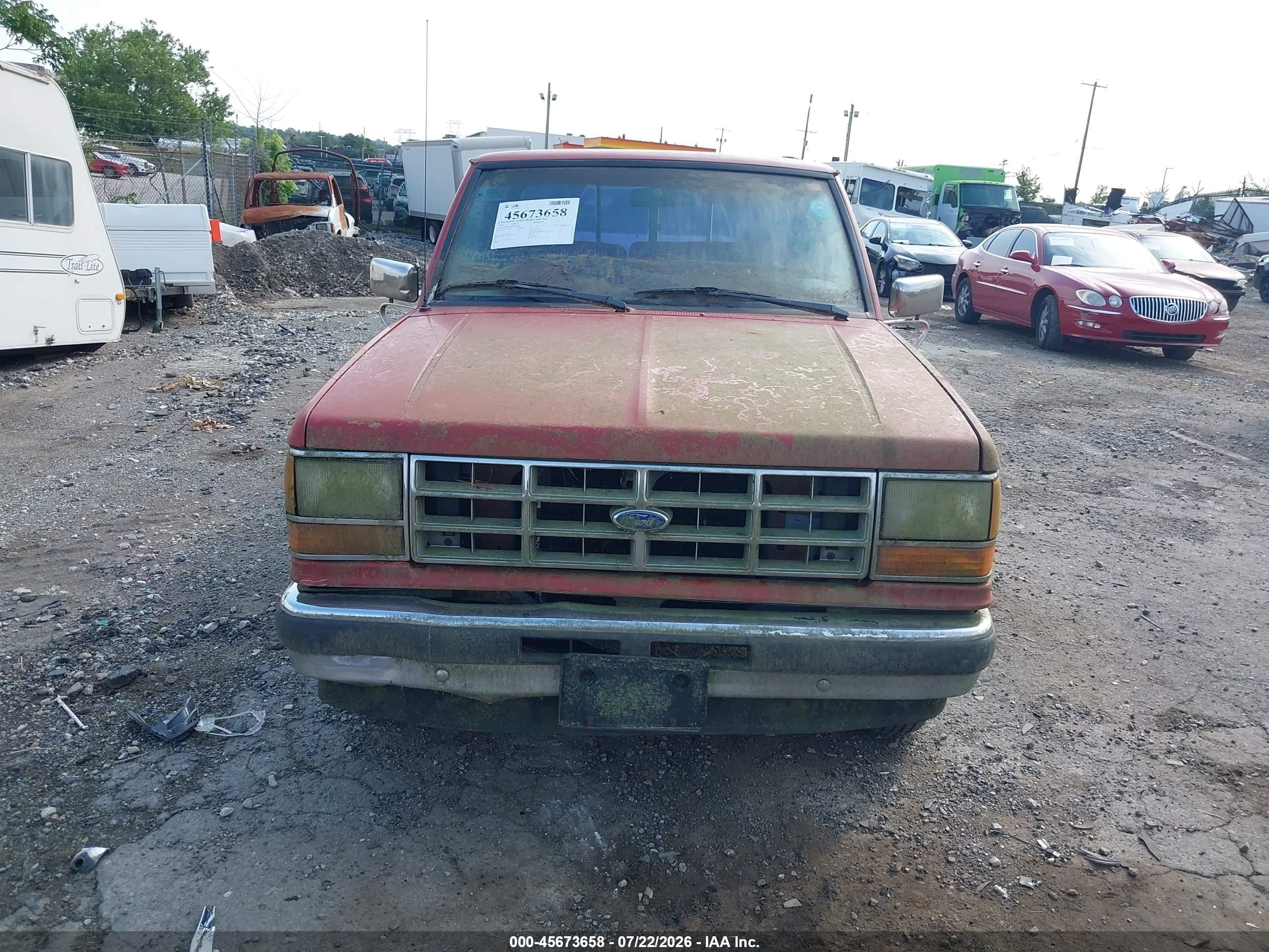 1989 Ford Ranger   Red vin: 1FTCR10A8KUC42239