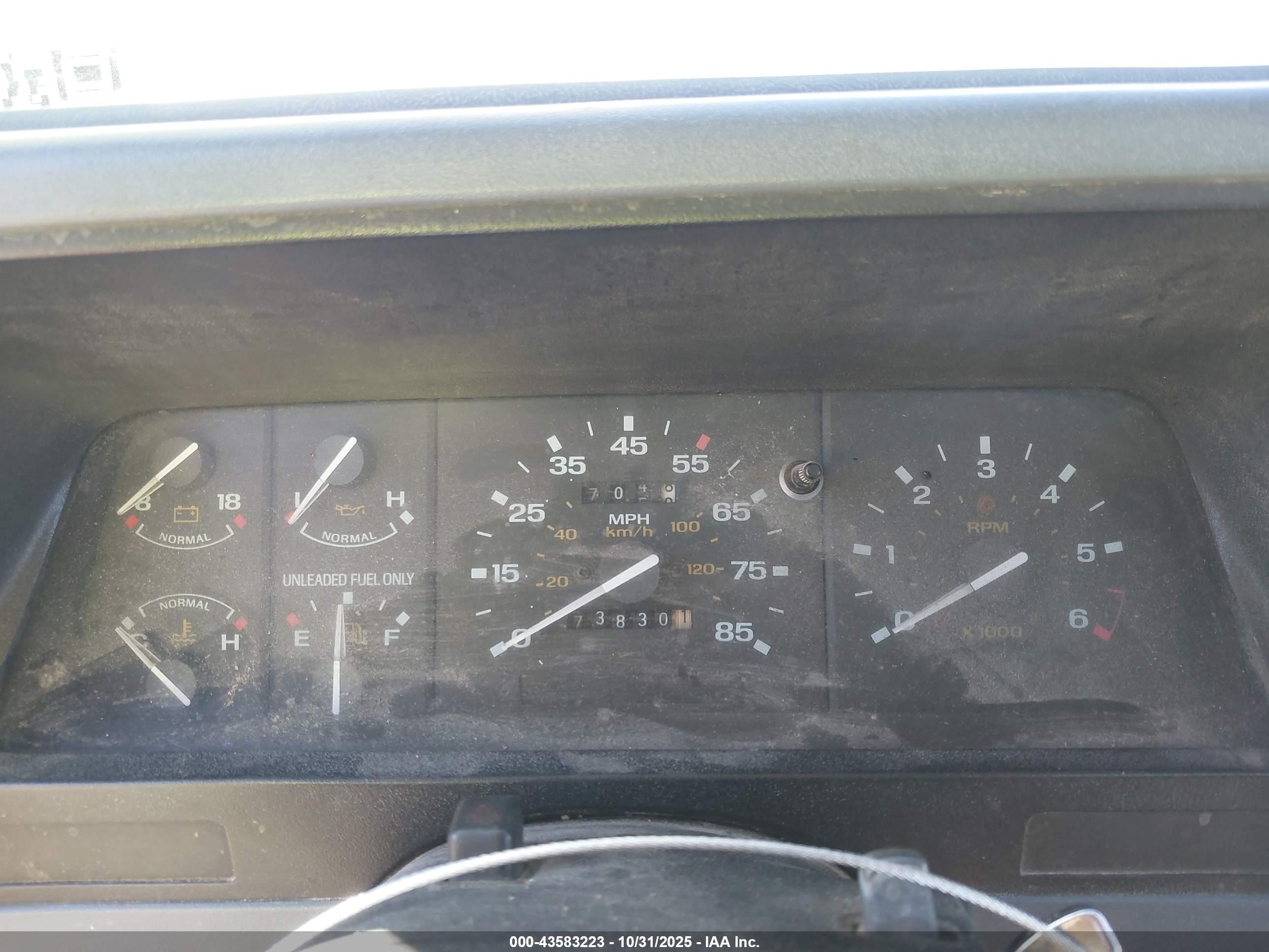 1990 Ford Ranger   Белый vin: 1FTCR10A8LPB65159